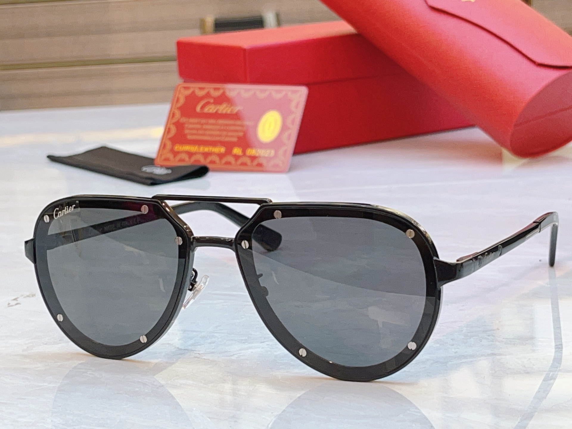 ，【CARTIE*】卡地*亚新款太阳镜，CT0195S，size60口17-145