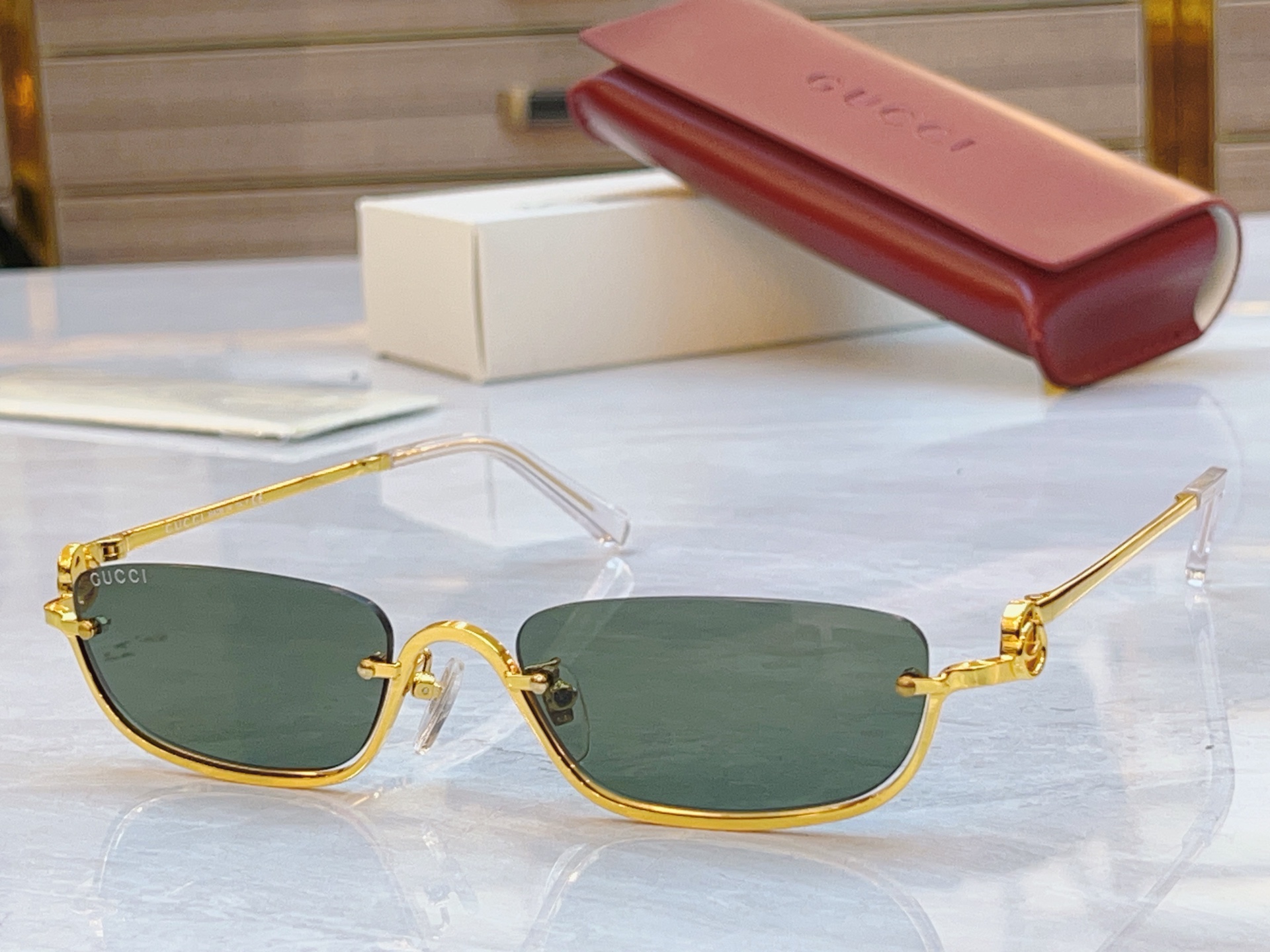 ，【GUCC*】古*驰新款眼镜架，MODEL：GG1287S，SIZE：54口14-142