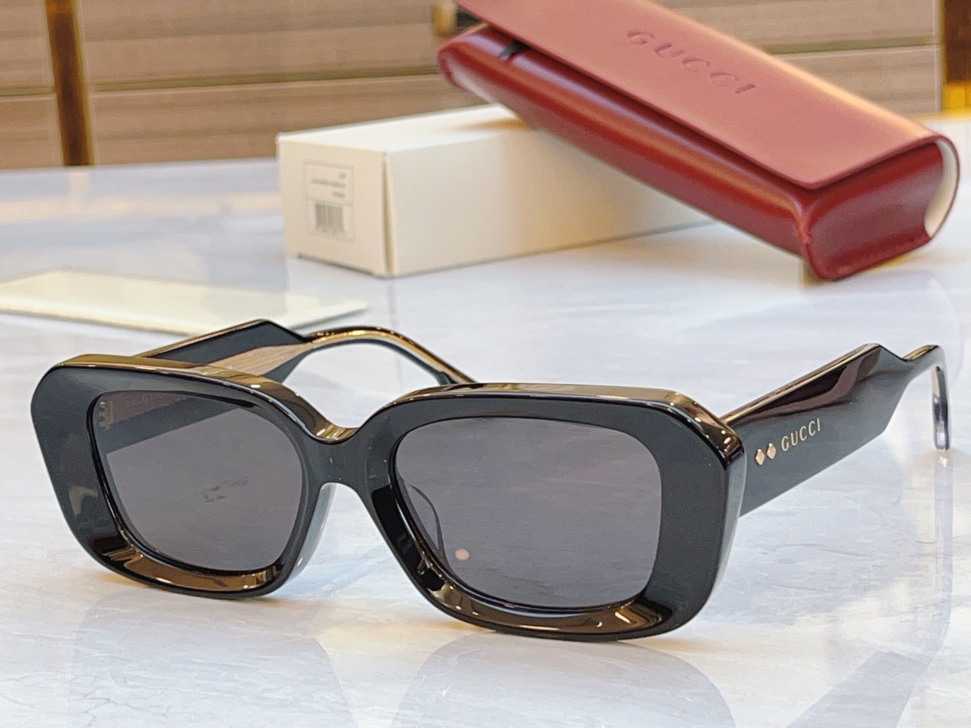 ，【GUCC*】古*驰新款眼镜架，MODEL：GG1531SK，SIZE：54口18-145