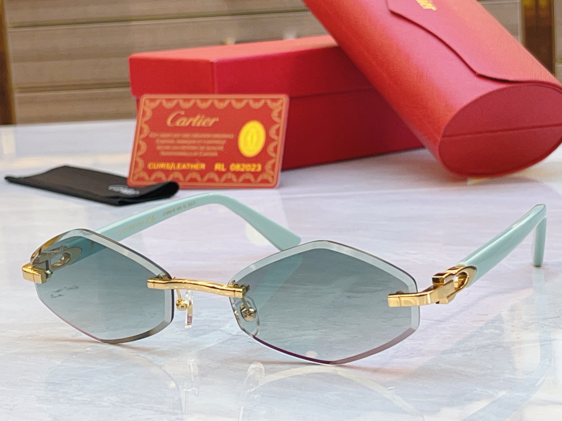 ，【CARTIE*】卡地*亚新款太阳镜，CT0901S，size59口21-145