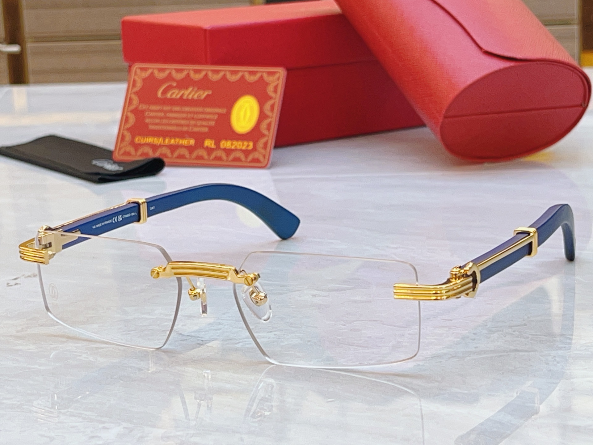 ，【CARTIE*】卡地*亚新款太阳镜，CT0485O，size55口18-145