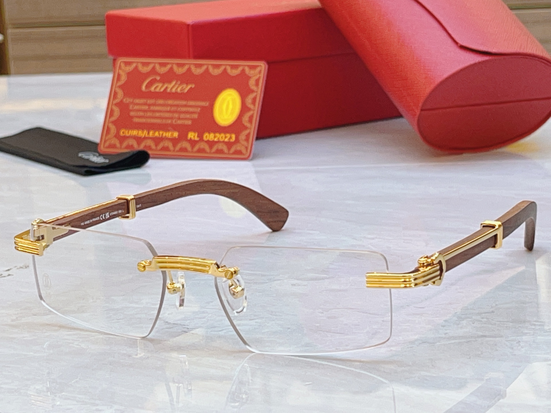 ，【CARTIE*】卡地*亚新款太阳镜，CT0485O，size55口18-145