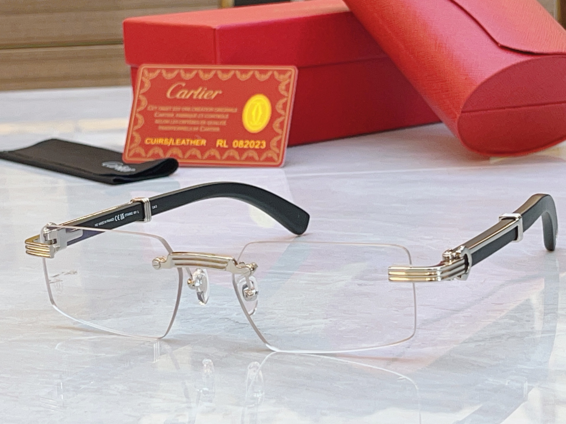 ，【CARTIE*】卡地*亚新款太阳镜，CT0485O，size55口18-145