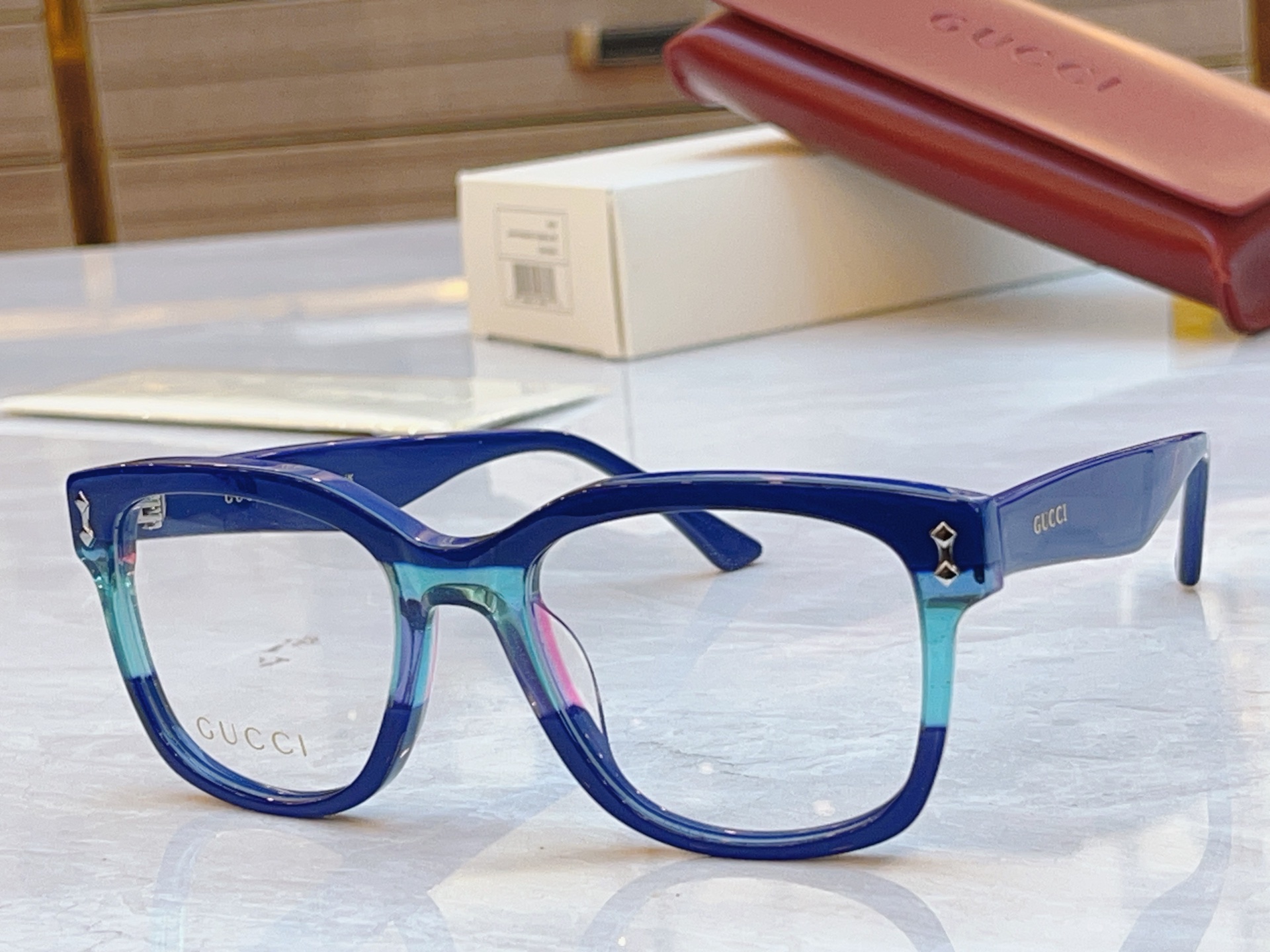 ，【GUCC*】古*驰新款眼镜架，MODEL：GG1639SA，SIZE：53口19-145