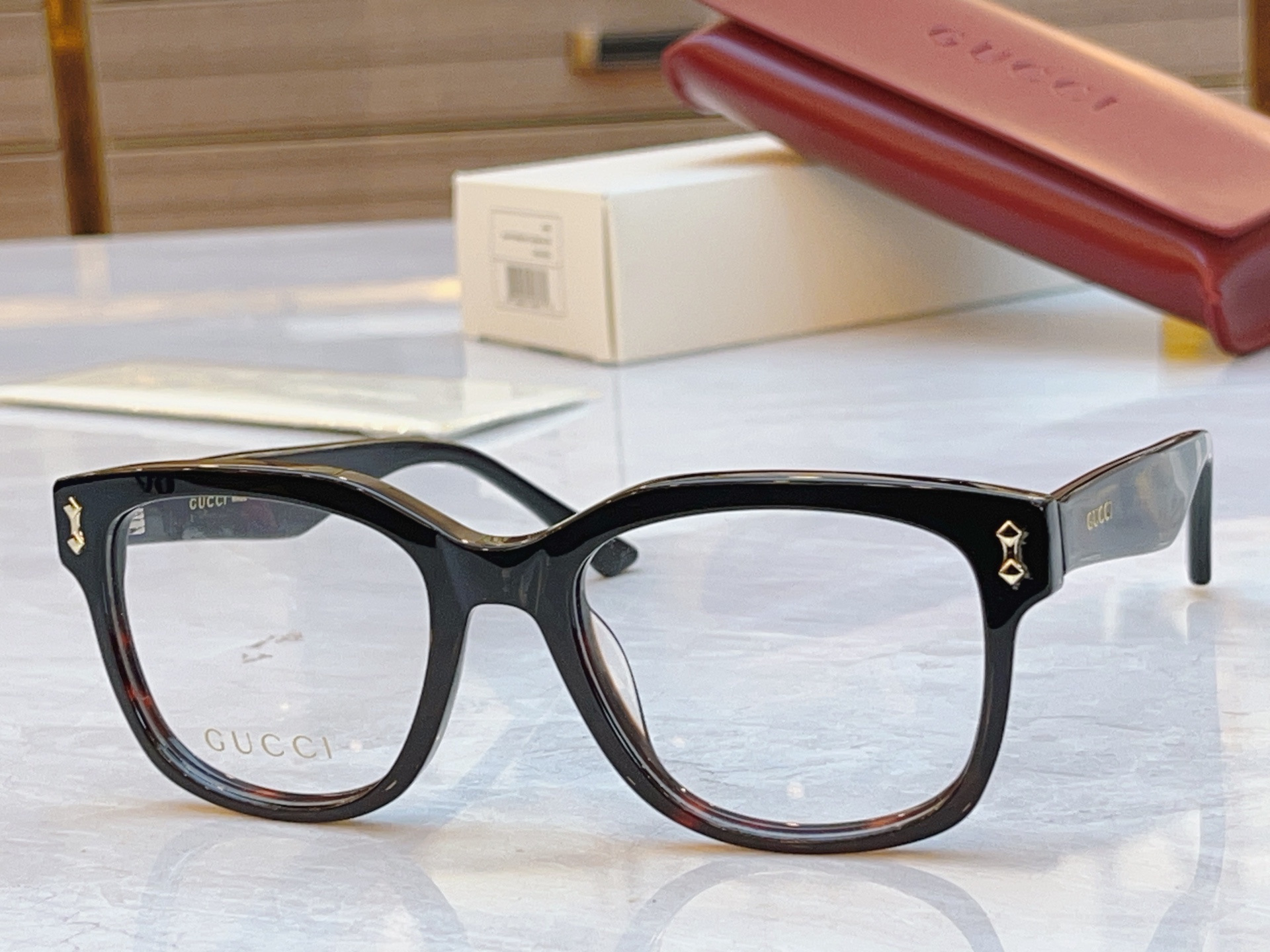 ，【GUCC*】古*驰新款眼镜架，MODEL：GG1639SA，SIZE：53口19-145