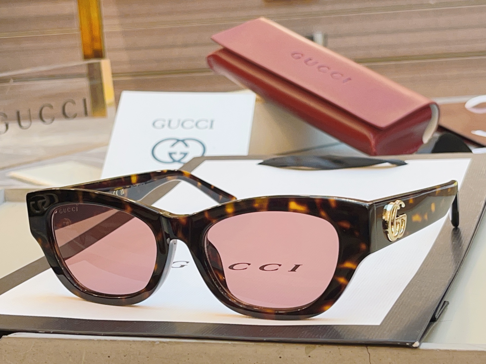 ，【GUCC*】古*驰新款眼镜架，MODEL：GG1954SA，SIZE：53口20-145