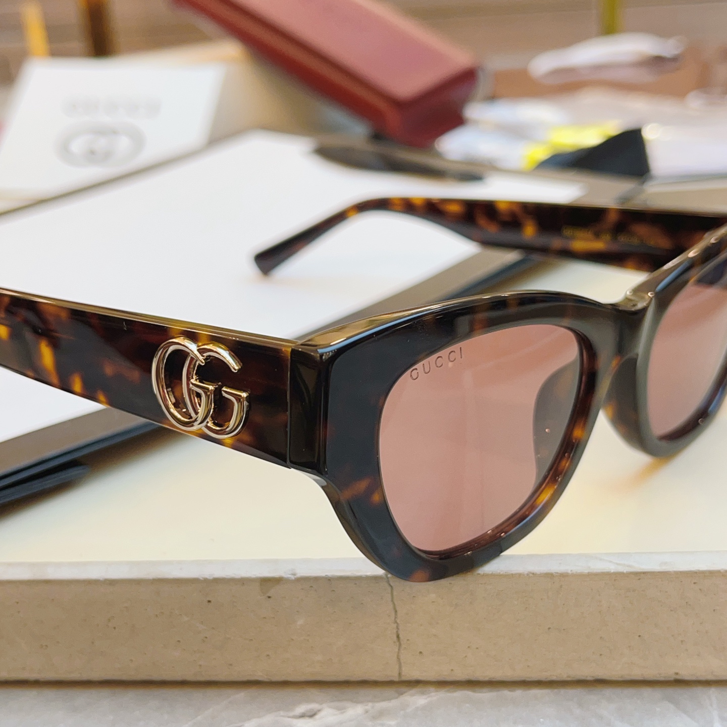 ，【GUCC*】古*驰新款眼镜架，MODEL：GG1954SA，SIZE：53口20-145