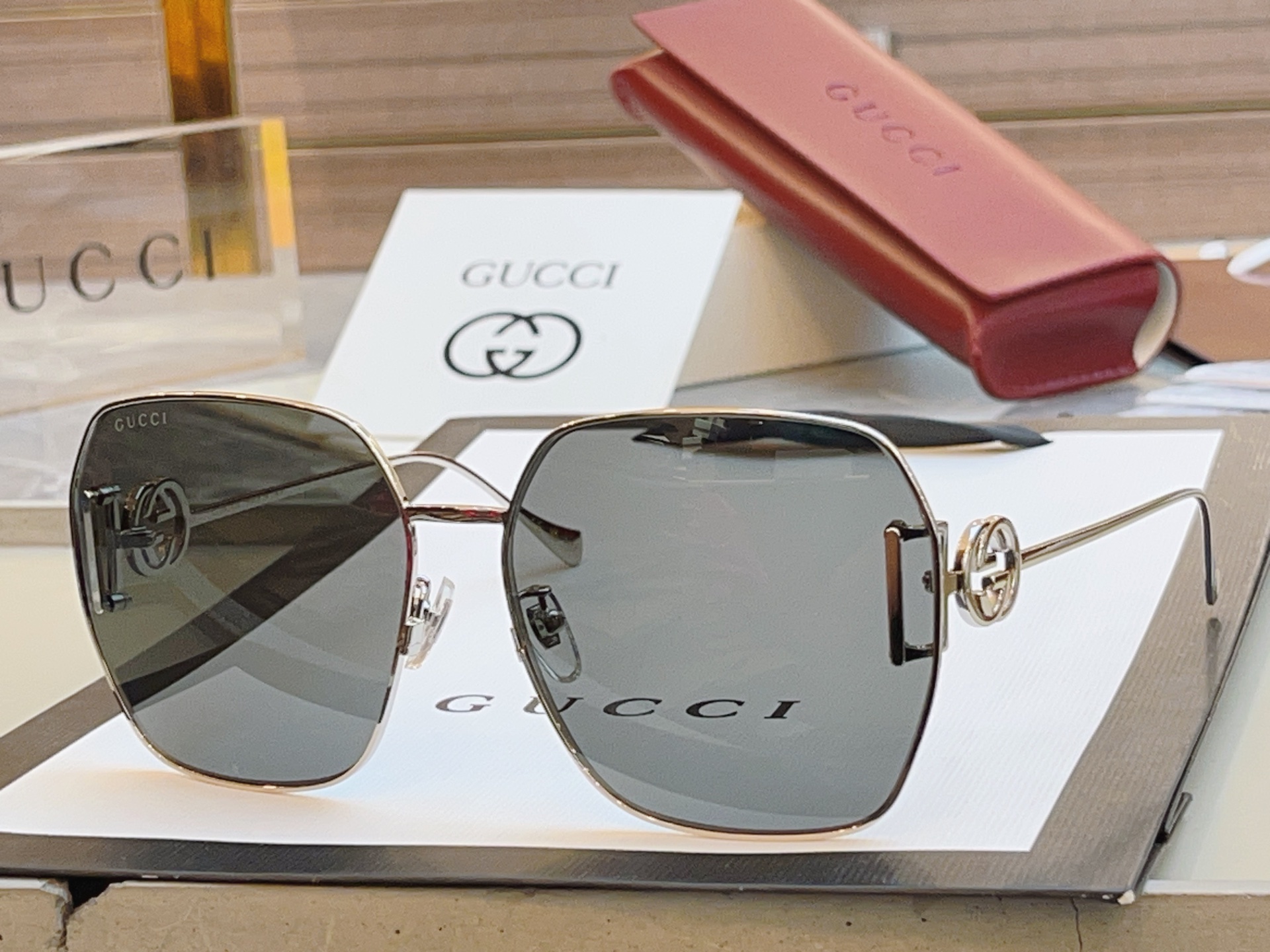 ，【GUCC*】古*驰新款太阳镜🕶️，MODEL：GG1207SA，SIZE：64口16-140 M