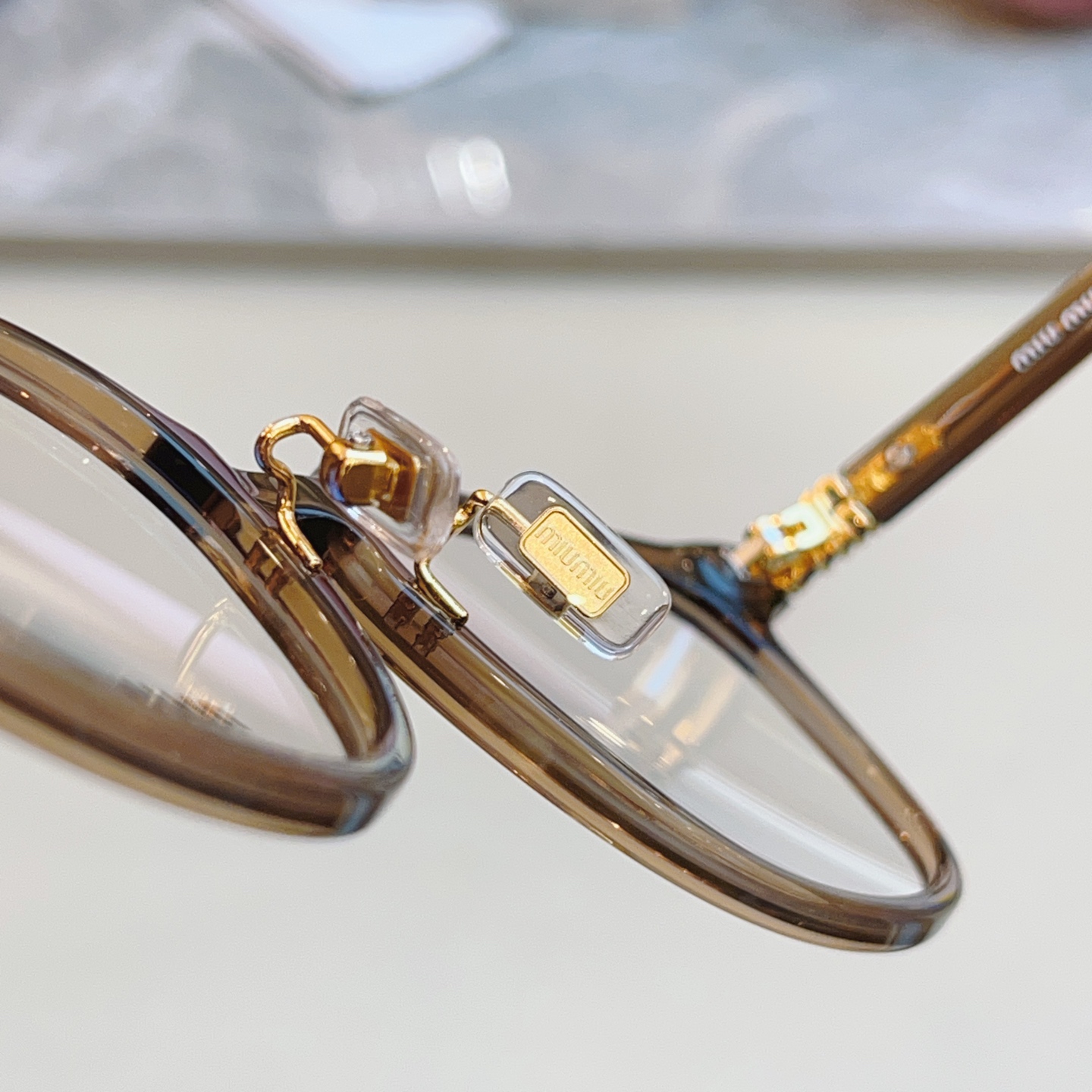 ，【MIUMI*】缪*缪新款眼镜架，Mod VMU 07W-5，SIZE53口17-140