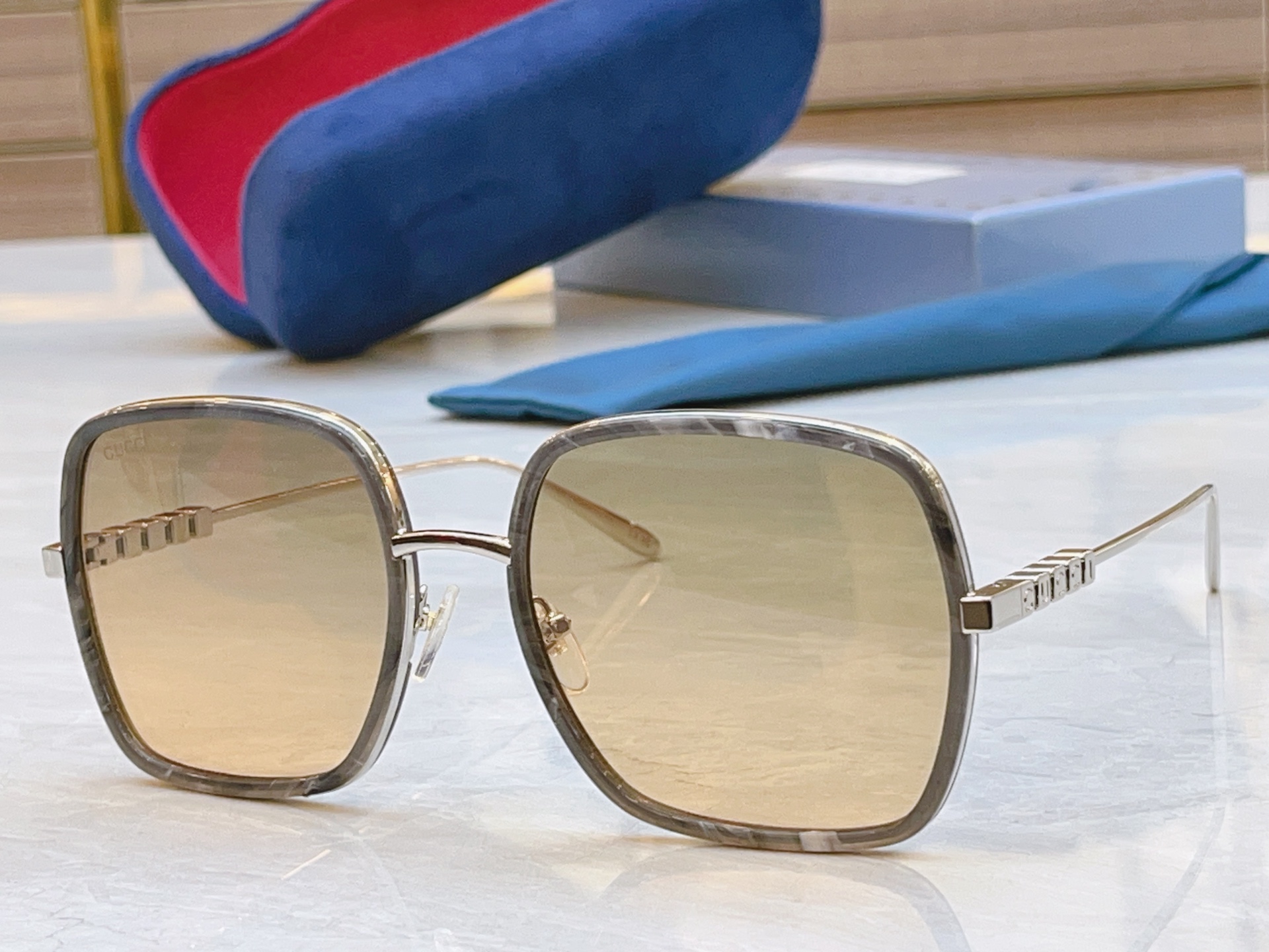 ，【GUCC*】古*驰新款眼镜架，MODEL：GG1619，SIZE：58口20-145