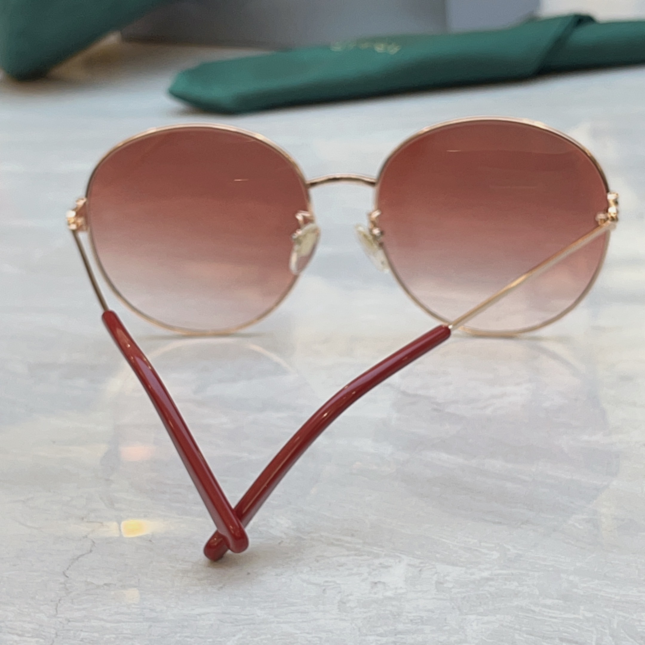 ，【GUCC*】古*驰新款太阳镜，GG1280，SIZE:53口22-145