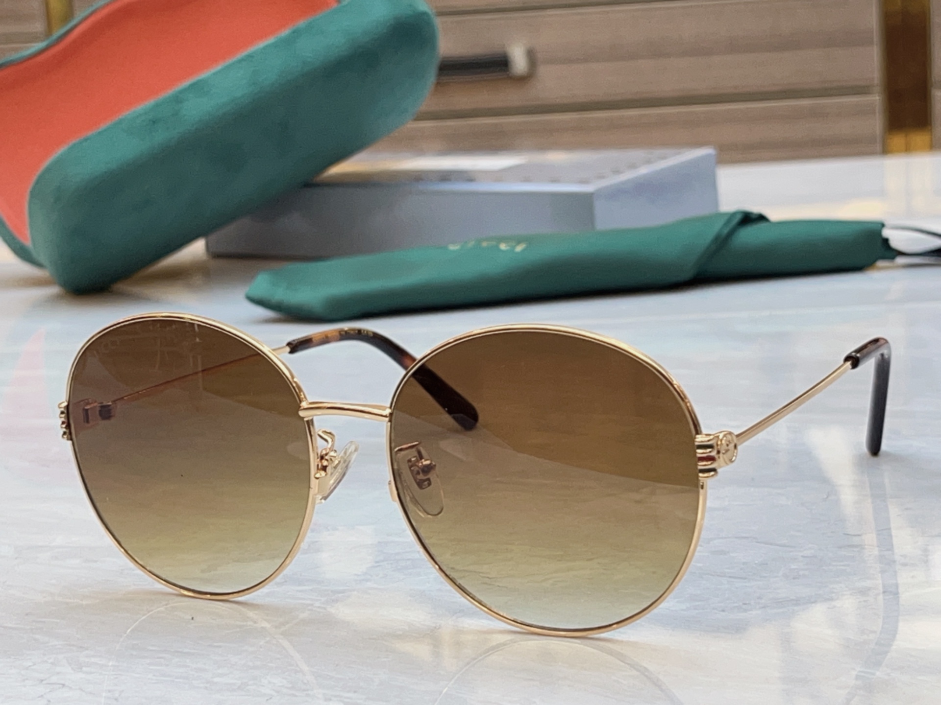 ，【GUCC*】古*驰新款太阳镜，GG1280，SIZE:53口22-145