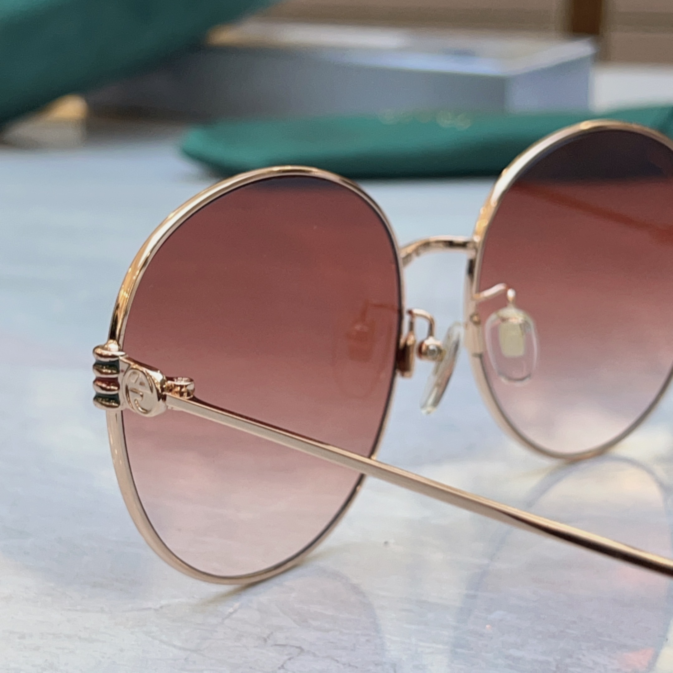 ，【GUCC*】古*驰新款太阳镜，GG1280，SIZE:53口22-145