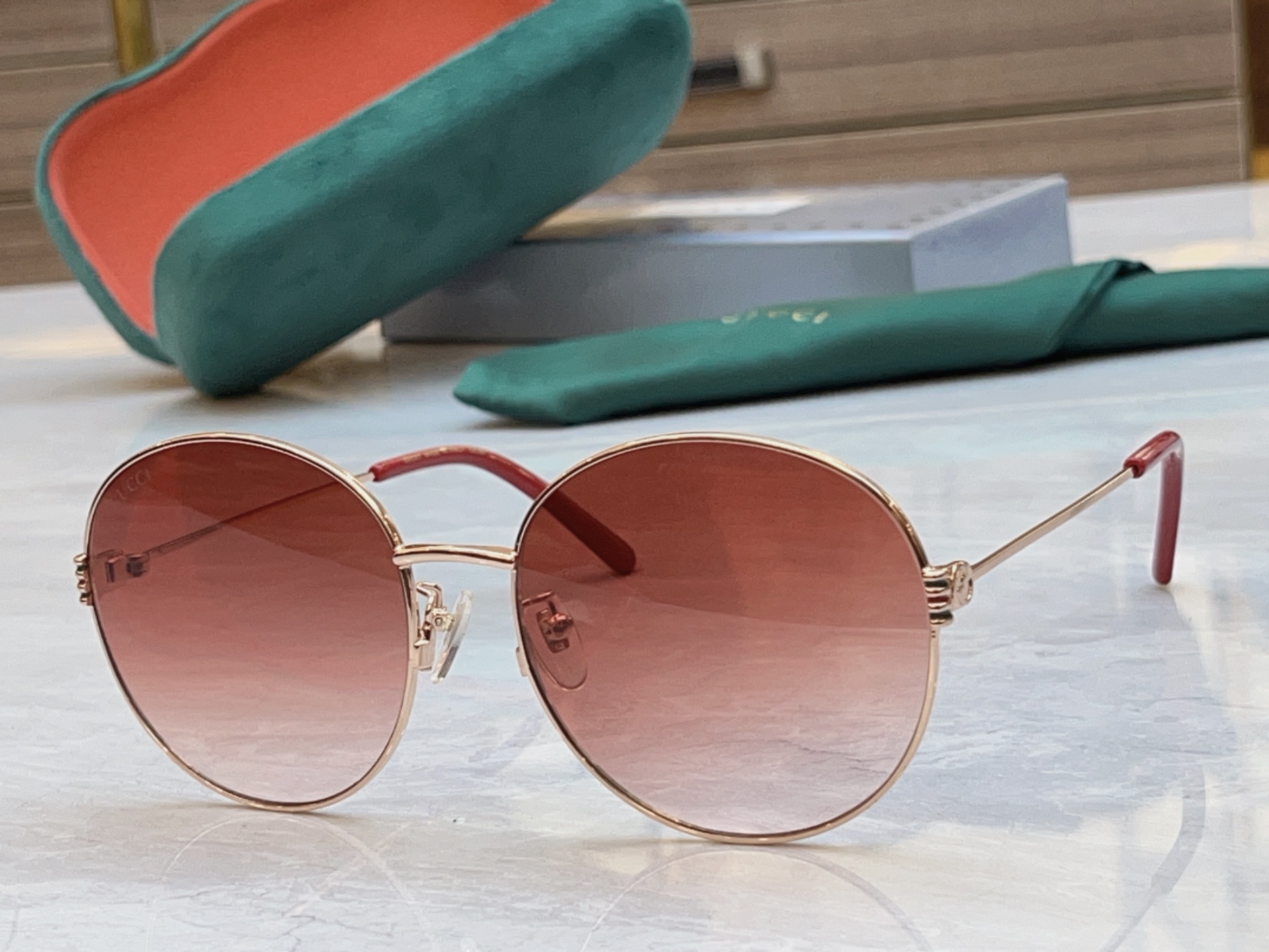 ，【GUCC*】古*驰新款太阳镜，GG1280，SIZE:53口22-145