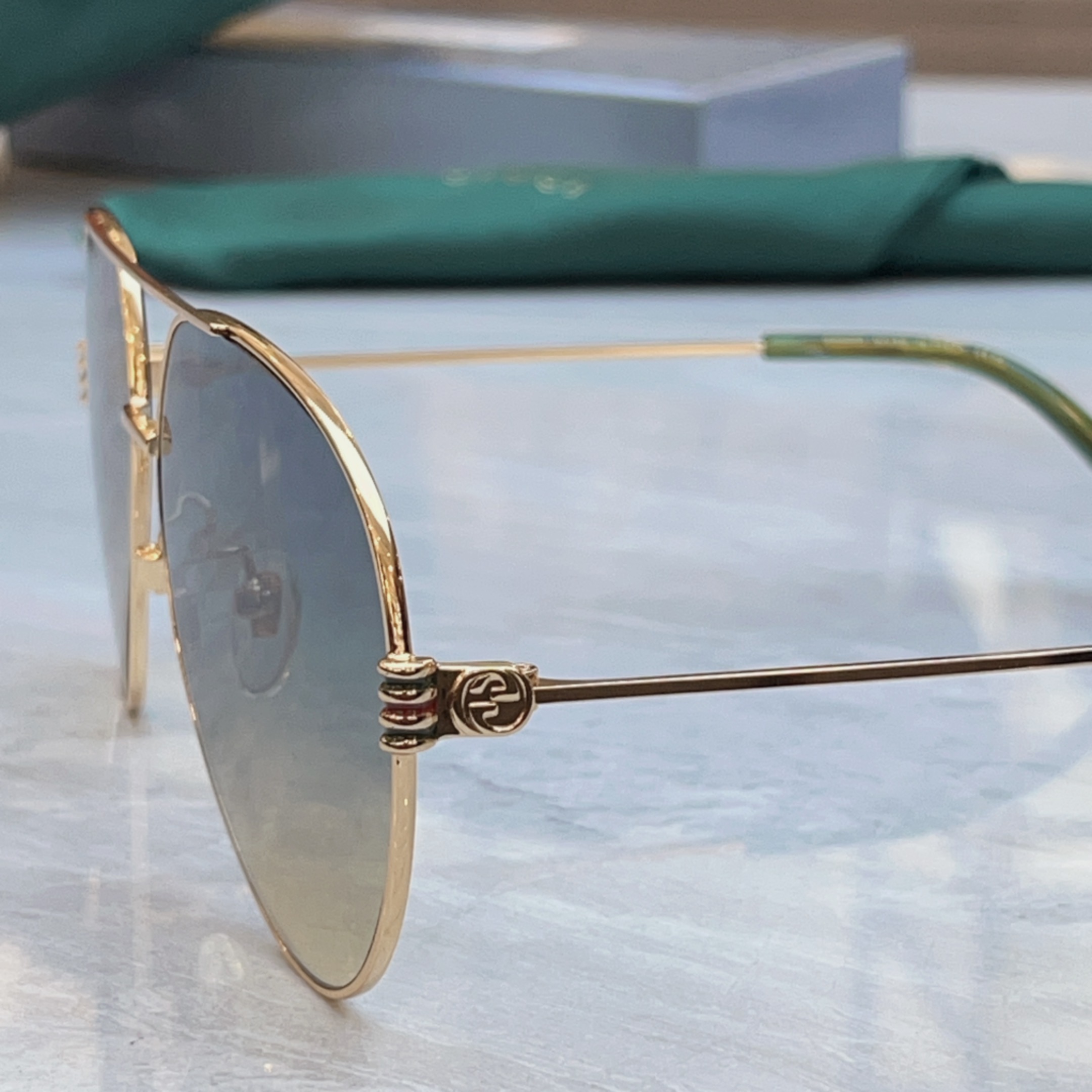 ，【GUCC*】古*驰新款太阳镜，GG1281，SIZE:62口17-145