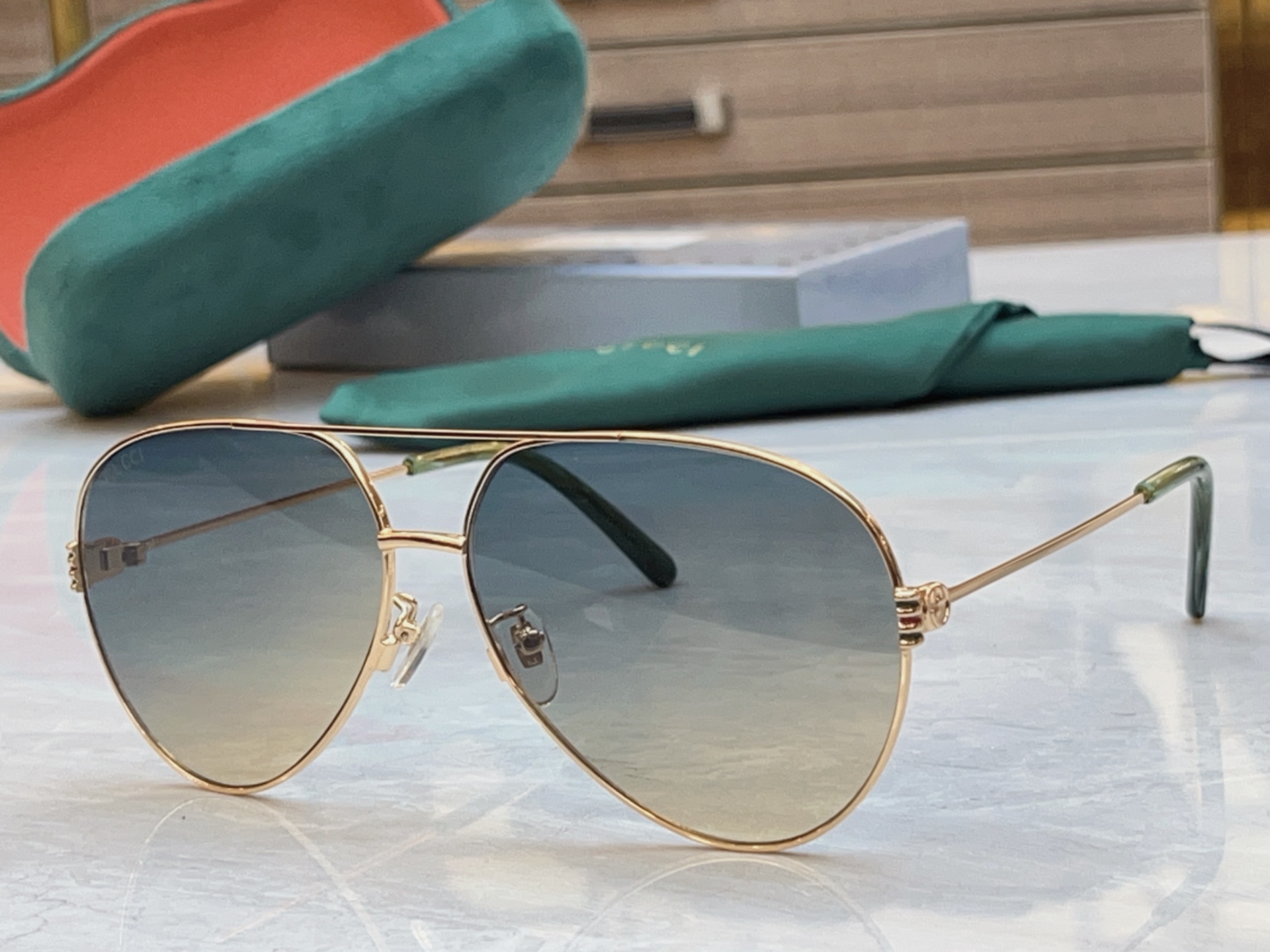 ，【GUCC*】古*驰新款太阳镜，GG1281，SIZE:62口17-145