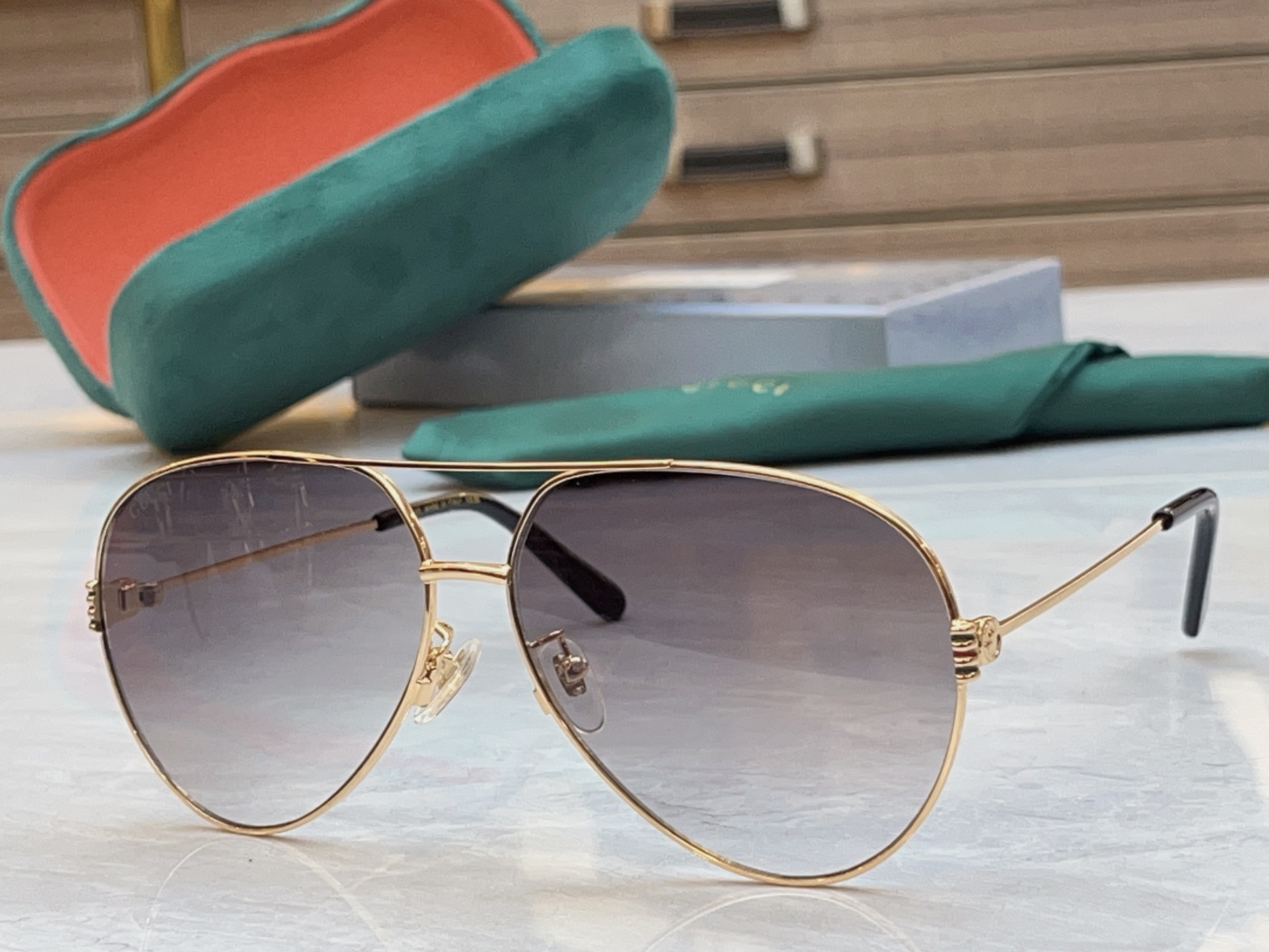 ，【GUCC*】古*驰新款太阳镜，GG1281，SIZE:62口17-145