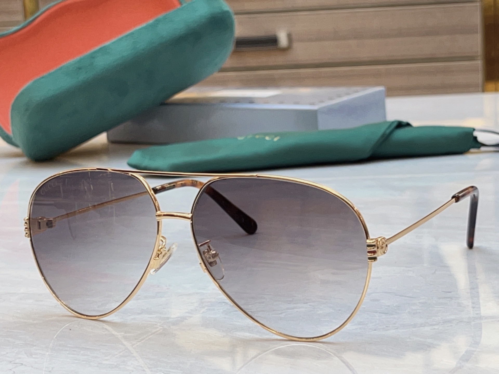 ，【GUCC*】古*驰新款太阳镜，GG1281，SIZE:62口17-145