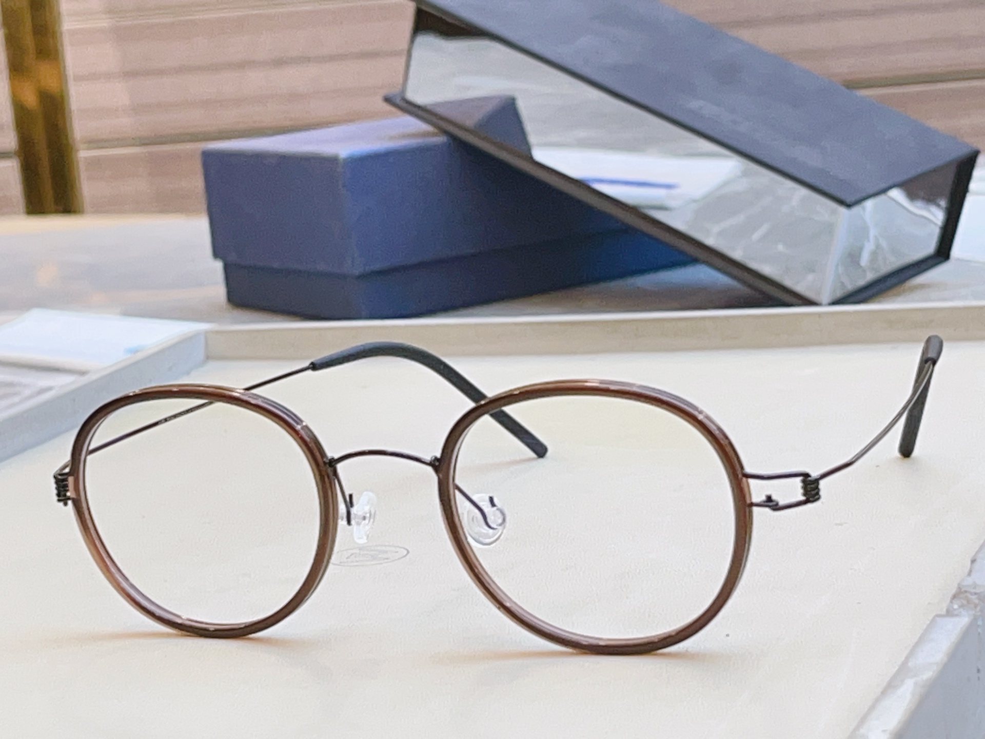 ，【LINDBER*】林德*伯格新款光学架 高版本✨，MODEL：MAX，SIZE：47口22-145 