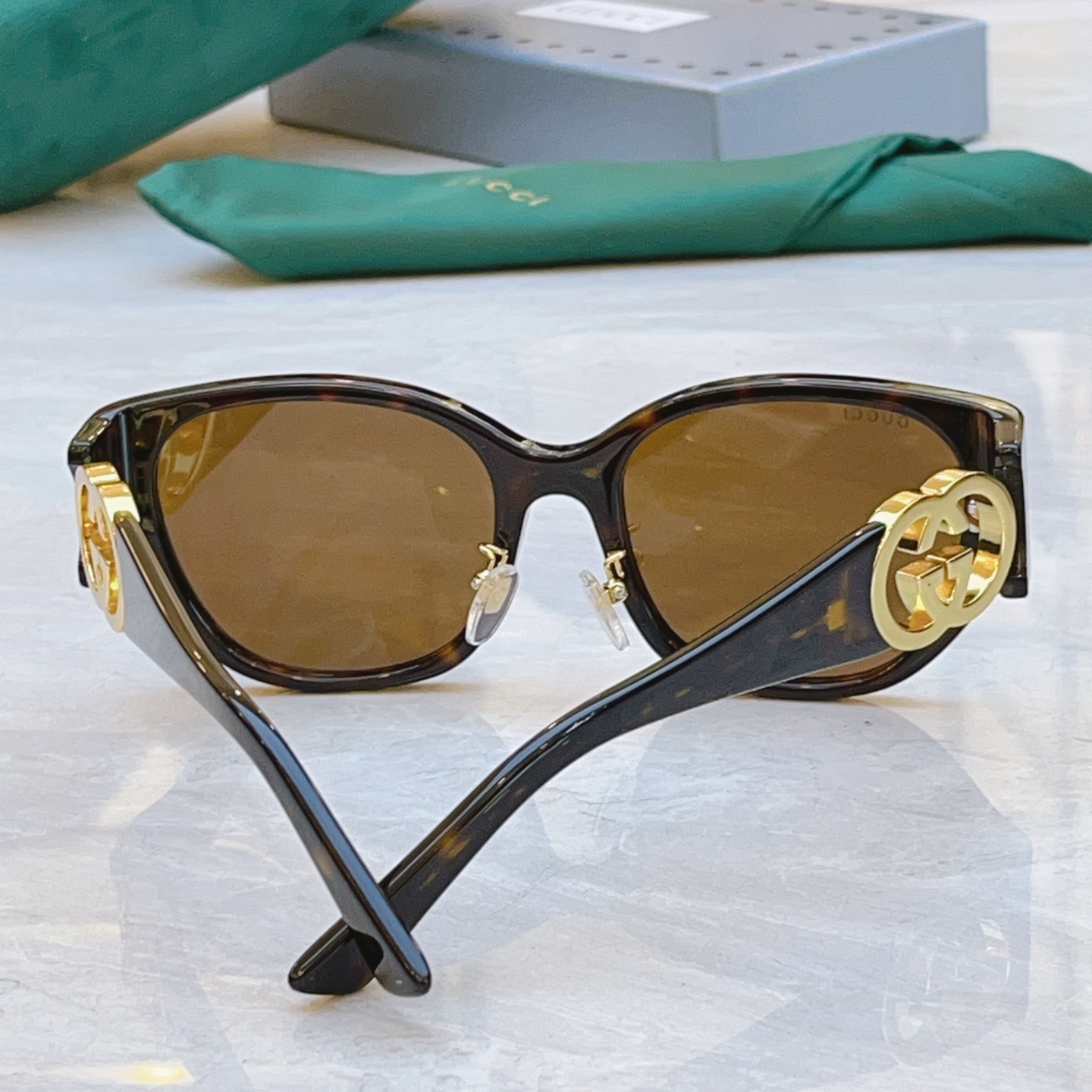 ，【GUCC*】古*驰新款太阳镜，GG1912SA，SIZE:55口19-140