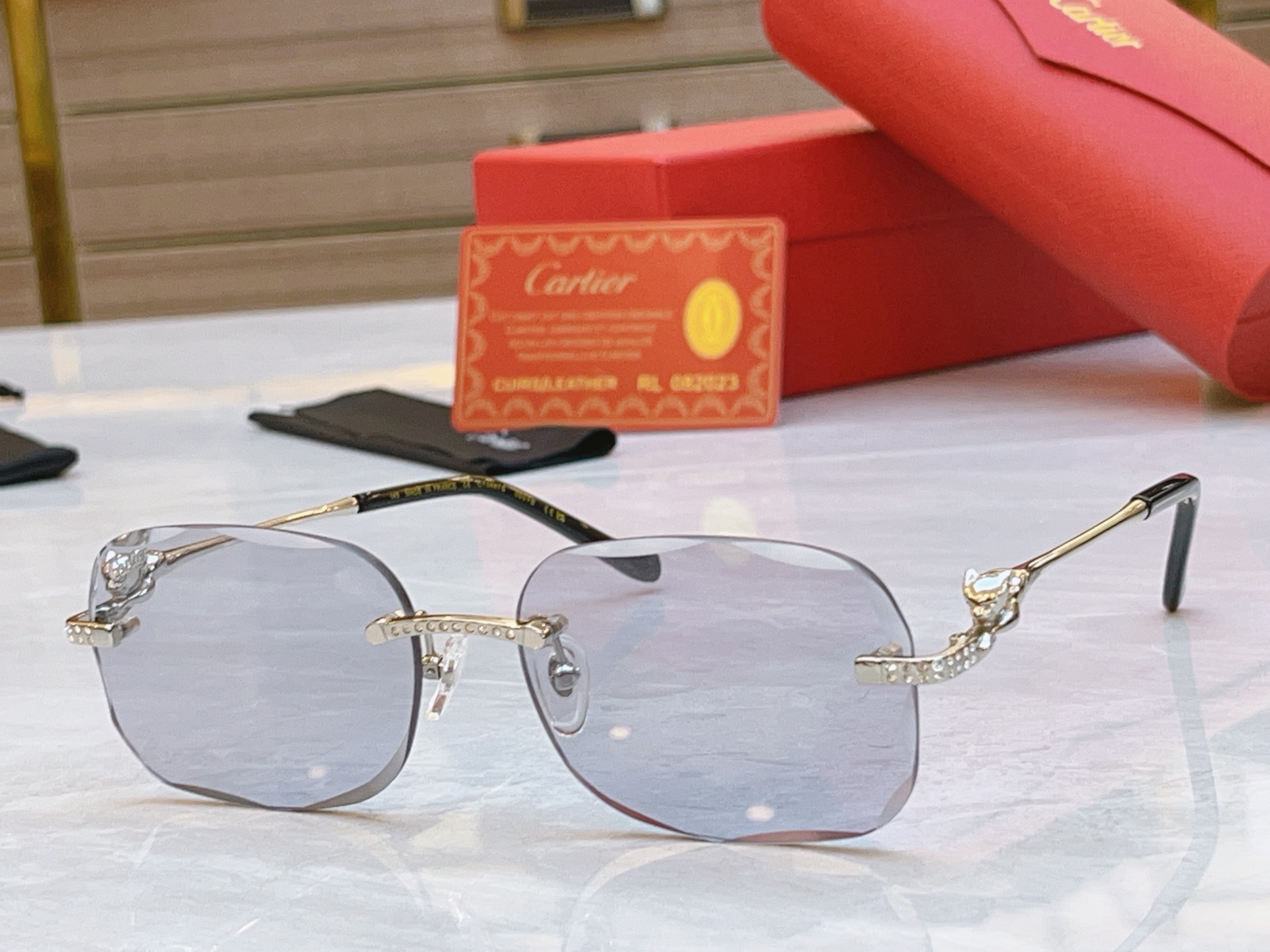 ，【CARTIE*】卡地*亚新款太阳镜，CT0687S，size: 57口17-145