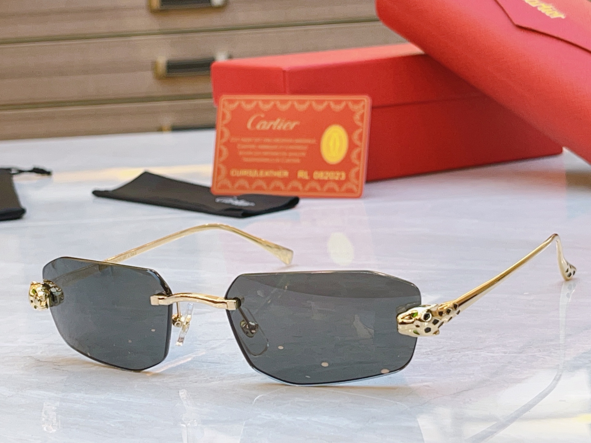 ，【CARTIE*】卡地*亚新款光学架，Mod:CT0474S，Size:56口18-140