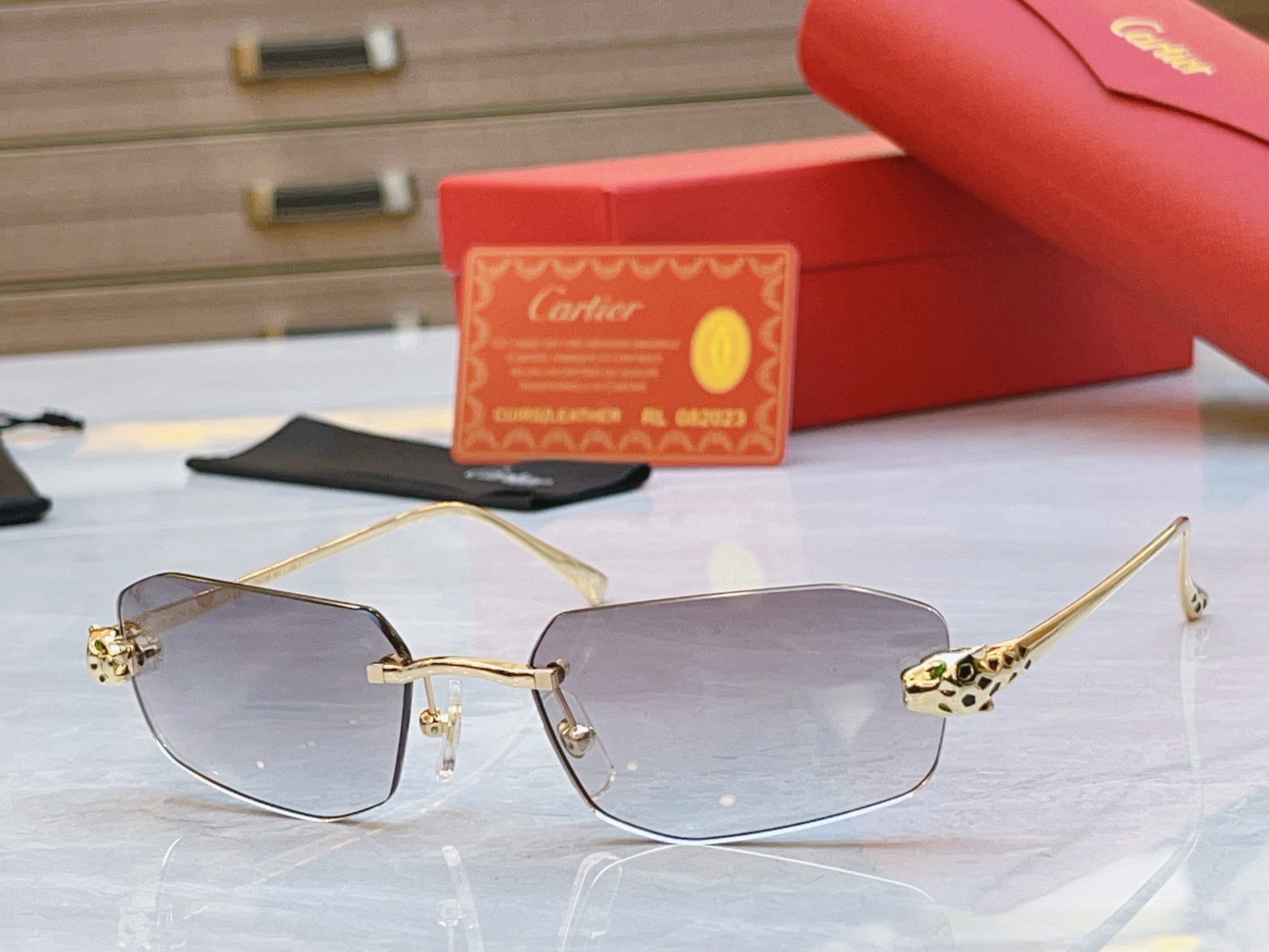 ，【CARTIE*】卡地*亚新款光学架，Mod:CT0474S，Size:56口18-140