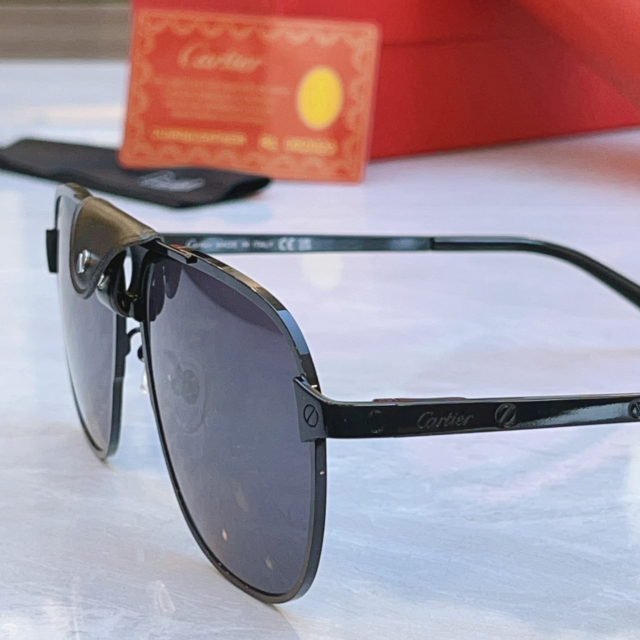 ，【CARTIE*】卡地*亚新款太阳镜，Mod:CT0165S，Size:58口16-145