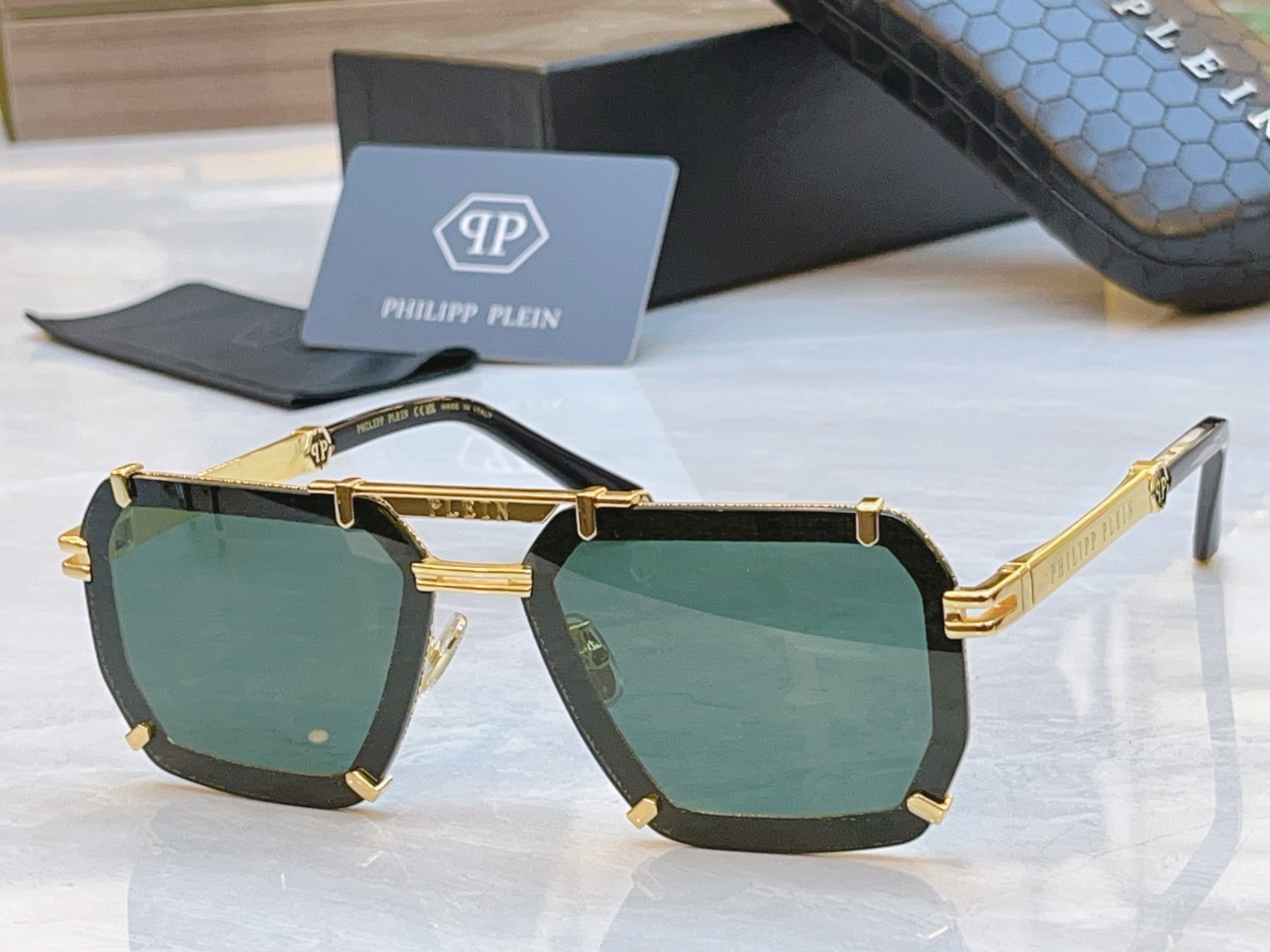 ，【PhiliPP Plei*】新款太阳镜，Mod：SP，Size：61口14-145