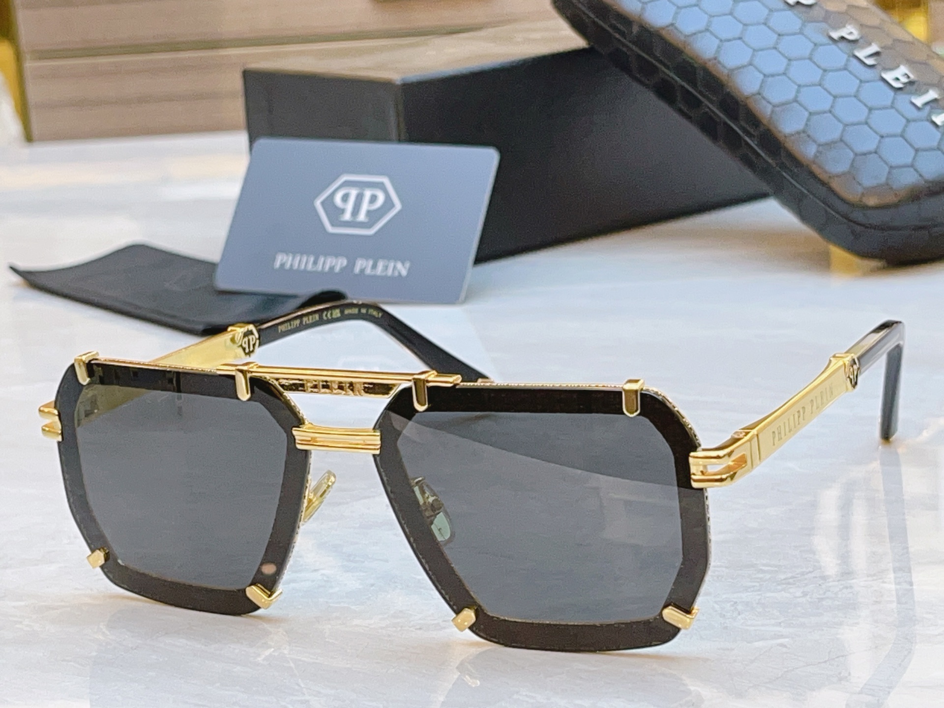 ，【PhiliPP Plei*】新款太阳镜，Mod：SP，Size：61口14-145