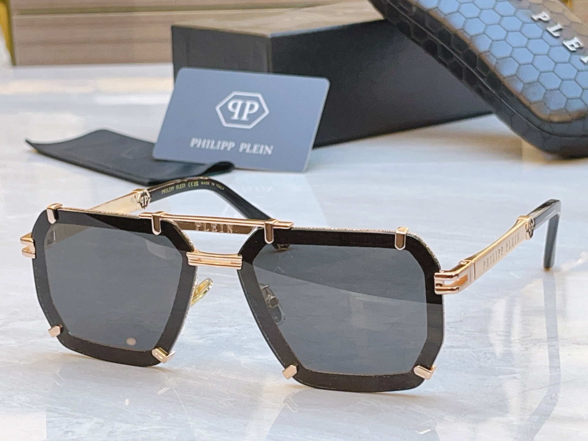 ，【PhiliPP Plei*】新款太阳镜，Mod：SP，Size：61口14-145