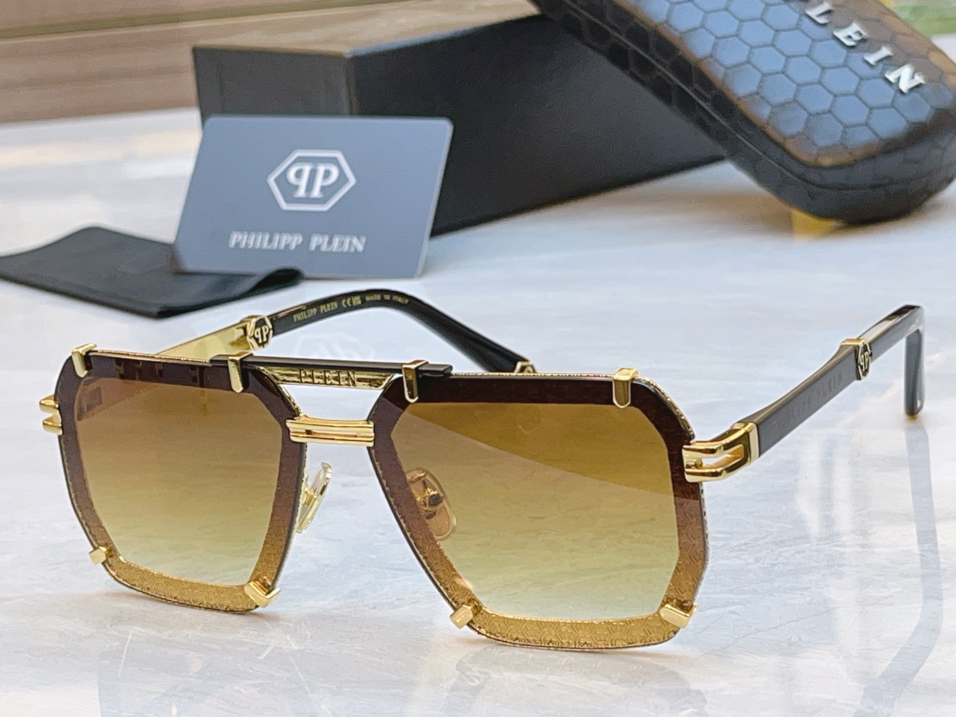 ，【PhiliPP Plei*】新款太阳镜，Mod：SP，Size：61口14-145