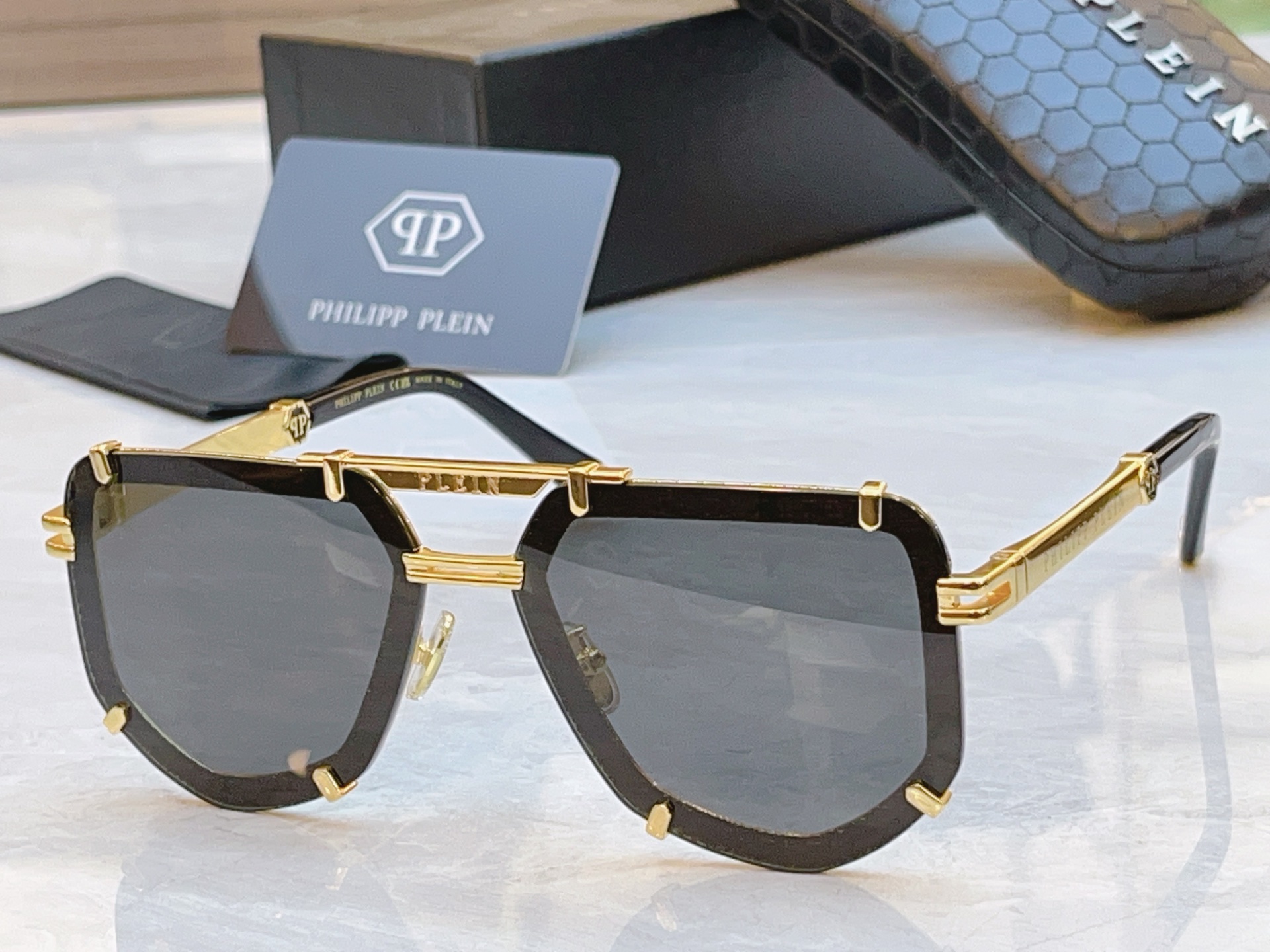 ，【PhiliPP Plei*】新款太阳镜，Mod：SP，Size：61口14-145