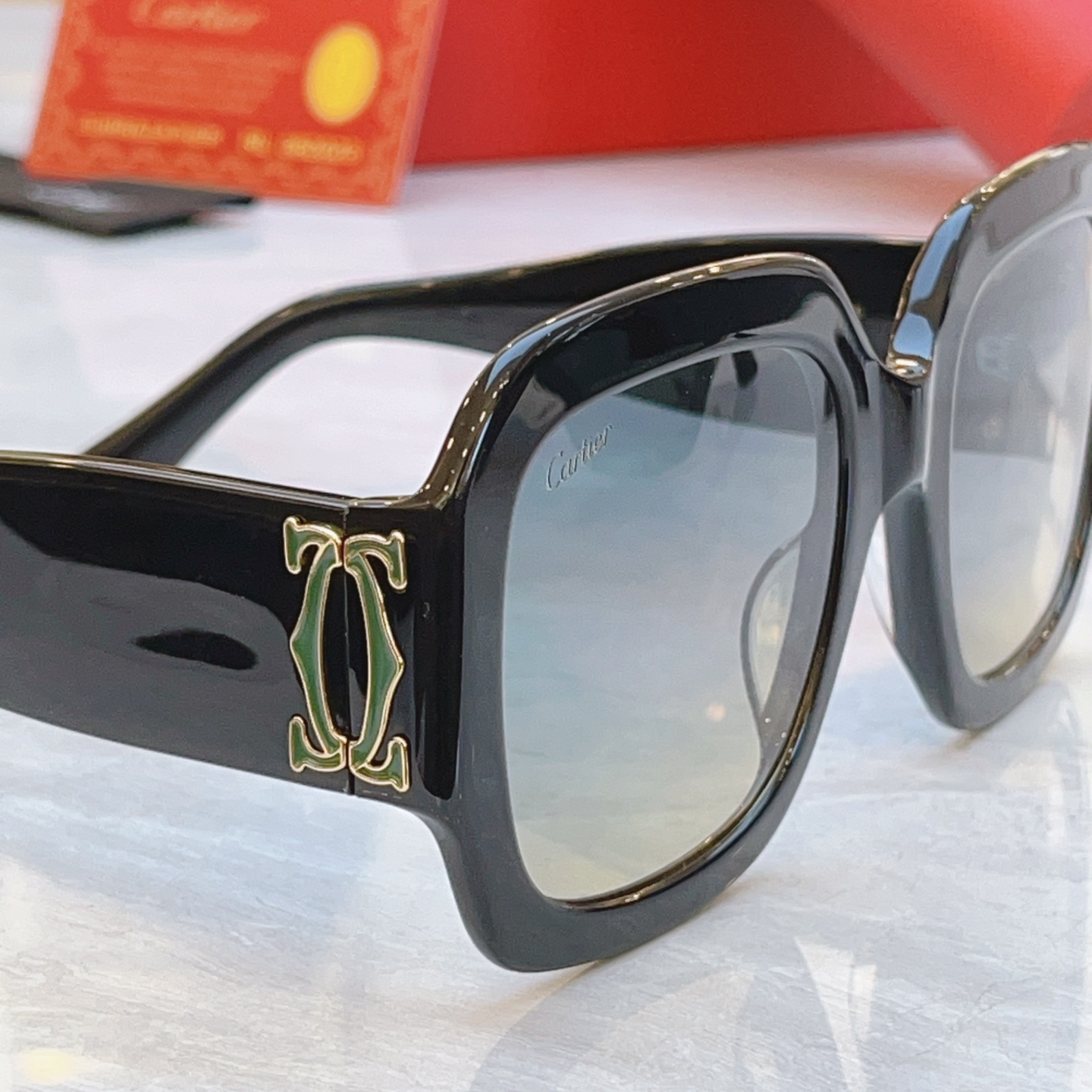 ，【CARTIE*】卡地*亚新款太阳镜，Mod:CT0434S，Size:55口23-140