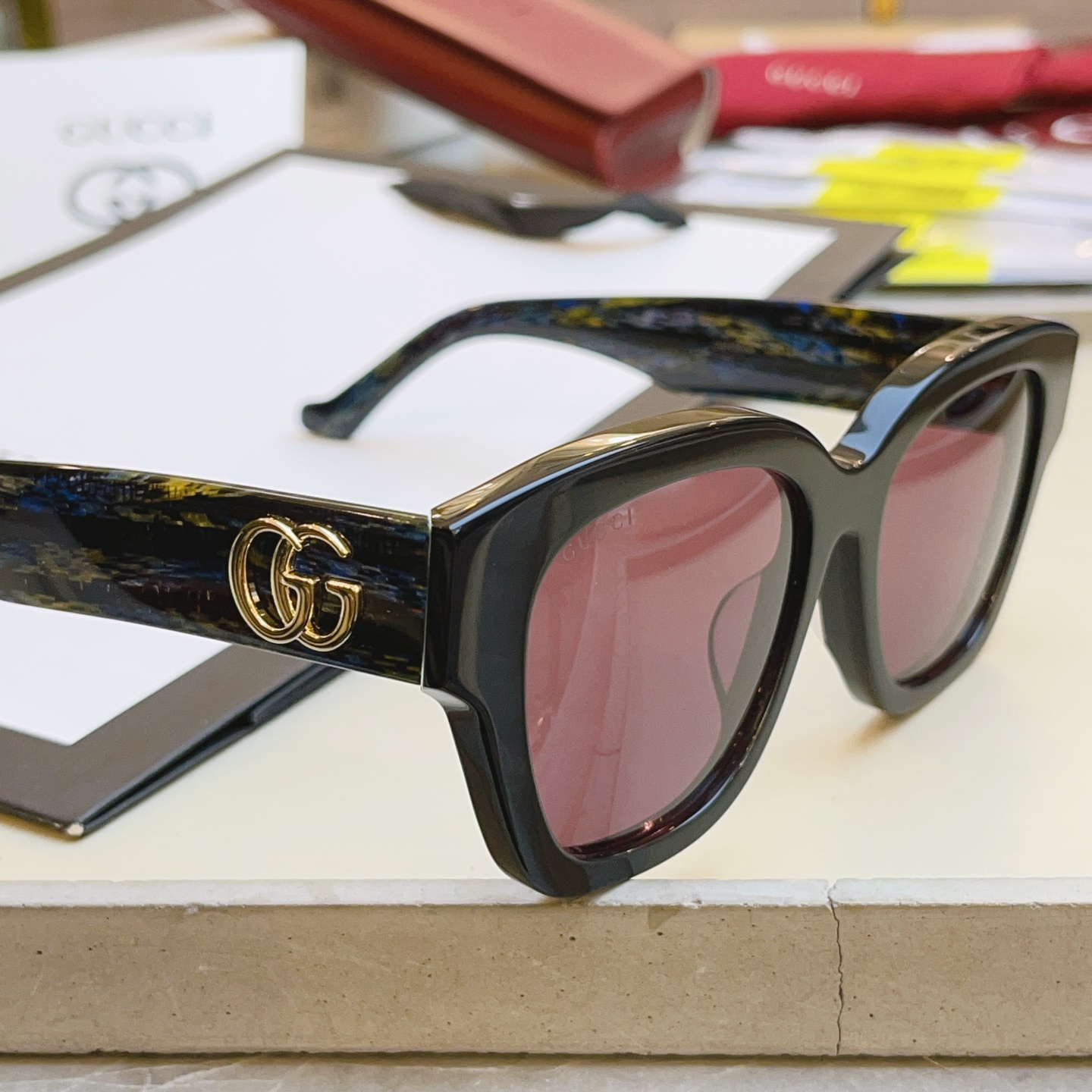 ，【GUCC*】古*驰新款太阳镜🕶️🕶️，MODEL：GG1550SK，SIZE：54口18-150