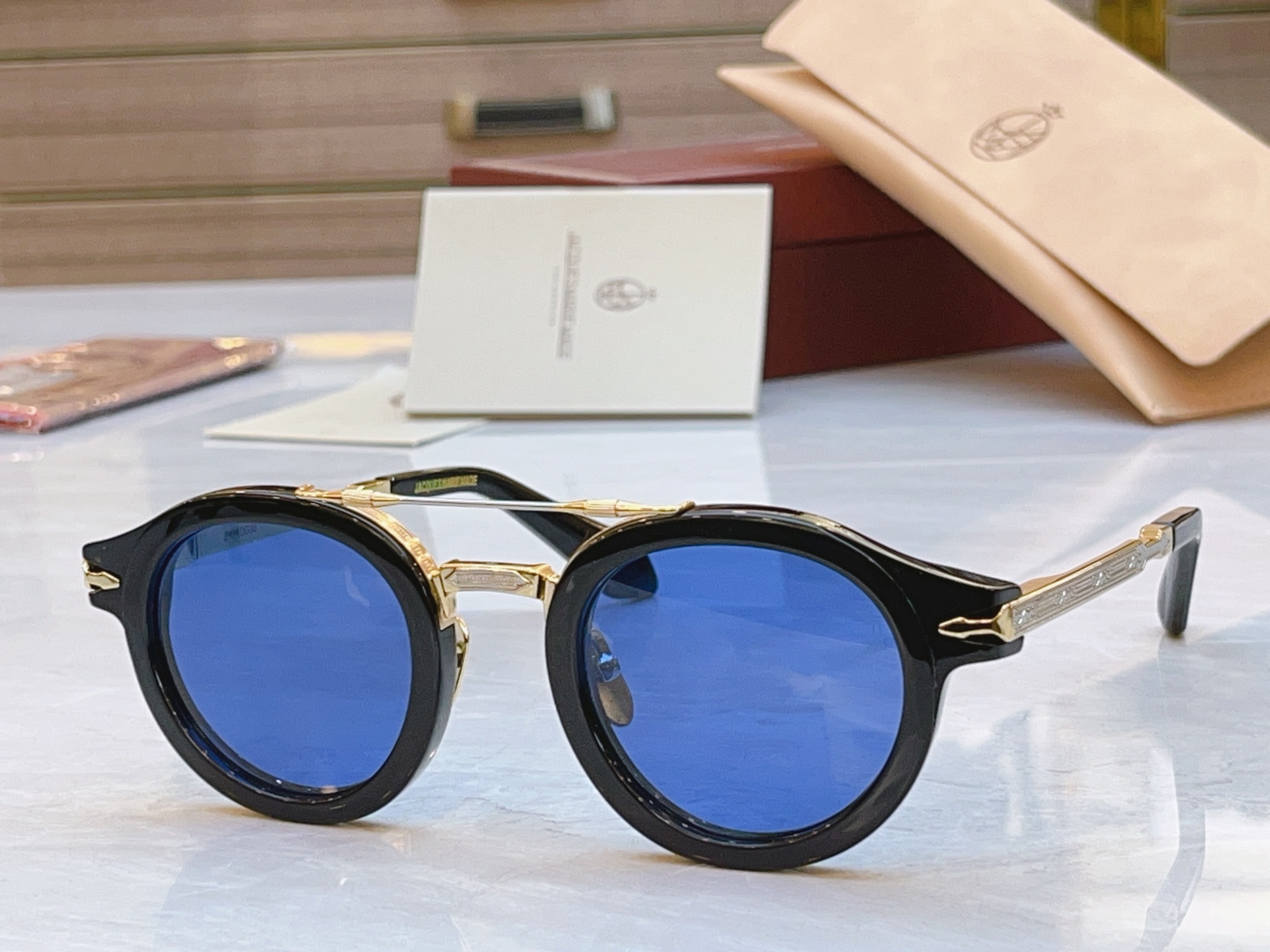 变色 配送盒子，【Jacques Marie Mag*】 JMM新款太阳镜，Model：Delage，S
