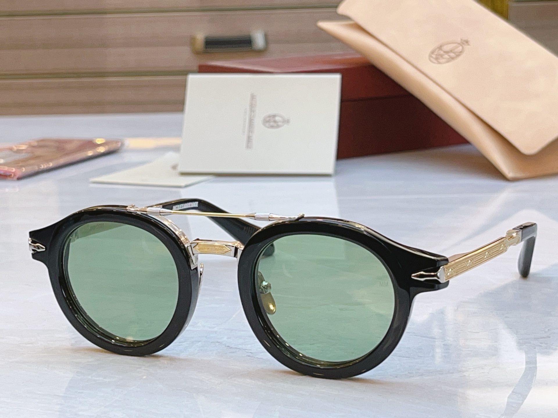 变色 配送盒子，【Jacques Marie Mag*】 JMM新款太阳镜，Model：Delage，S