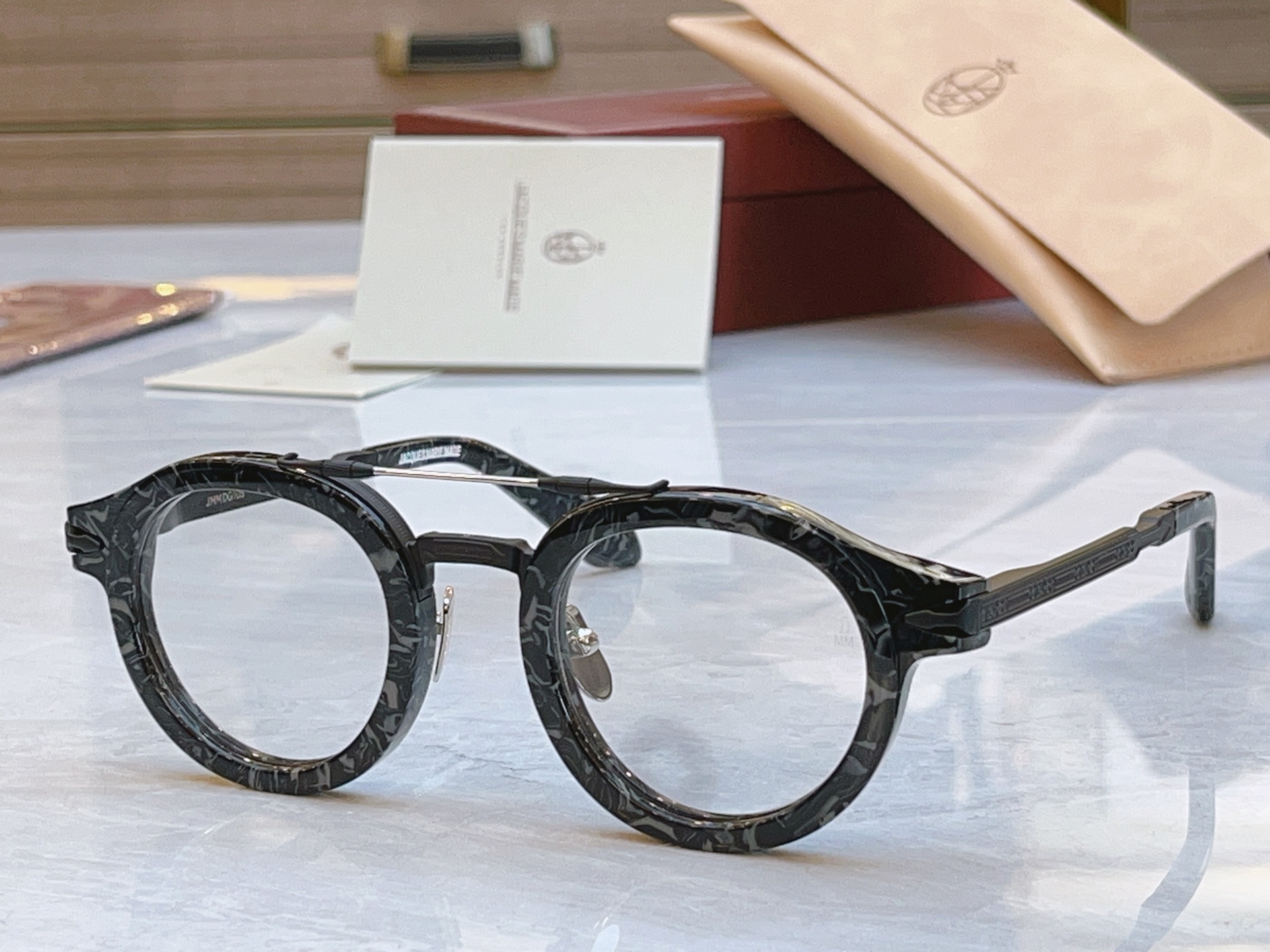 变色 配送盒子，【Jacques Marie Mag*】 JMM新款太阳镜，Model：Delage，S