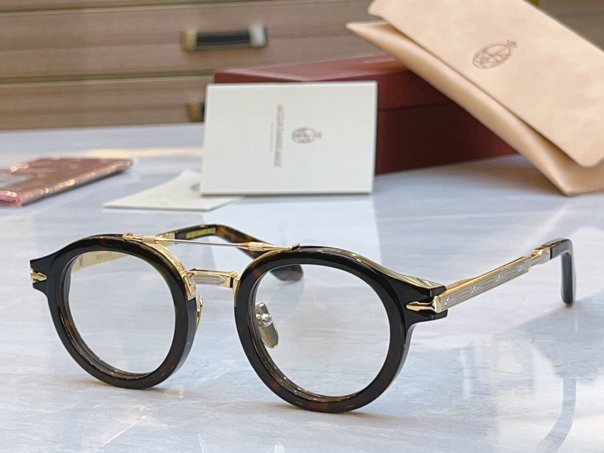 变色 配送盒子，【Jacques Marie Mag*】 JMM新款太阳镜，Model：Delage，S