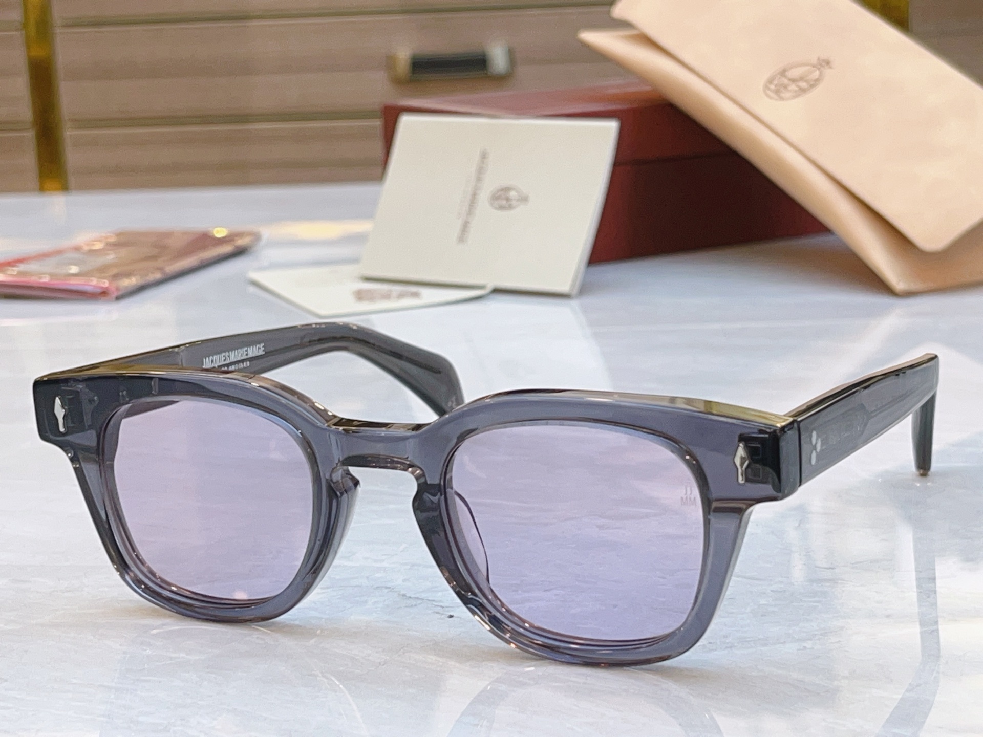 配送盒子，【Jacques Marie Mag*】 JMM新款太阳镜，Model：Julien，Size