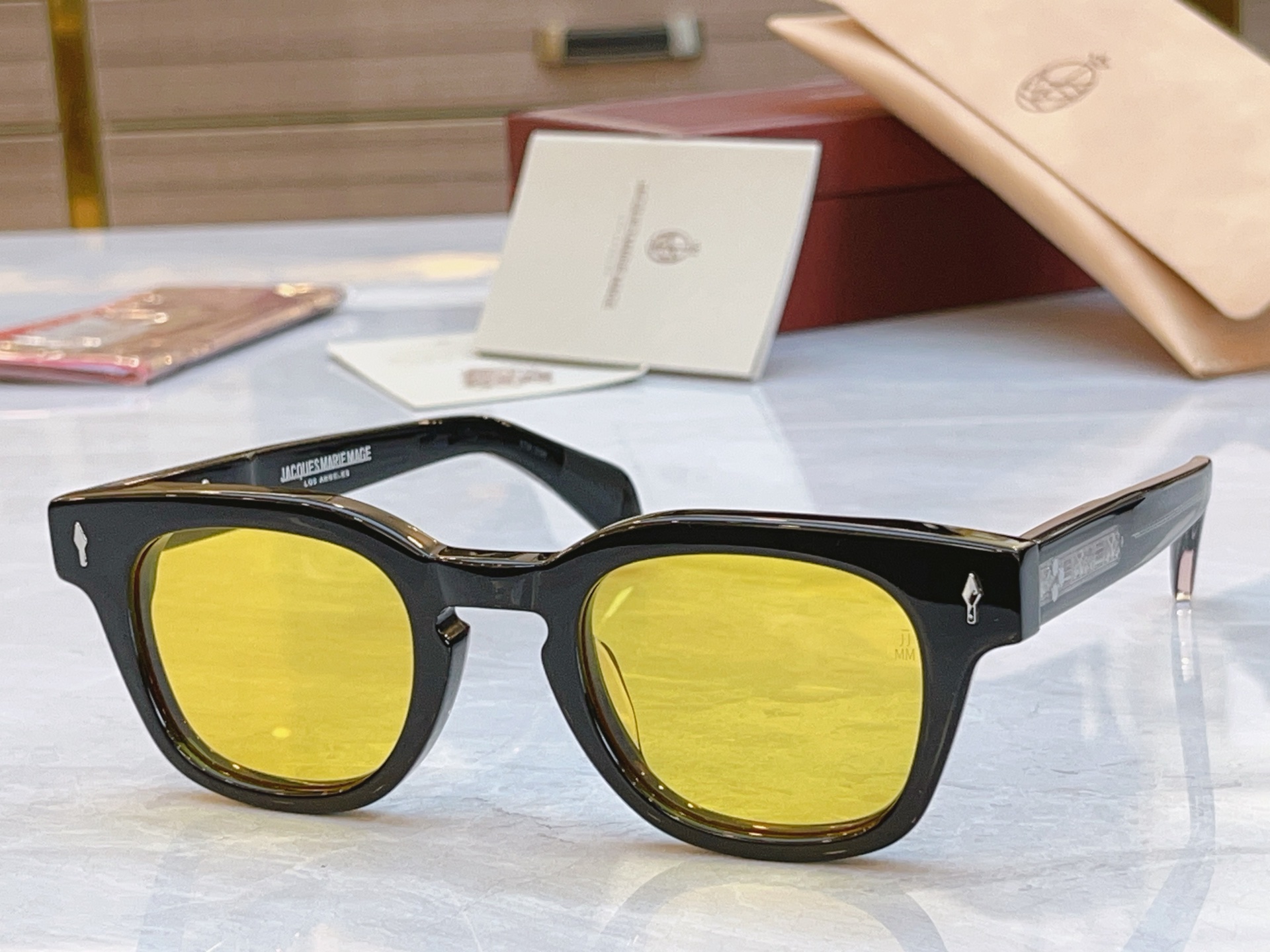 配送盒子，【Jacques Marie Mag*】 JMM新款太阳镜，Model：Julien，Size