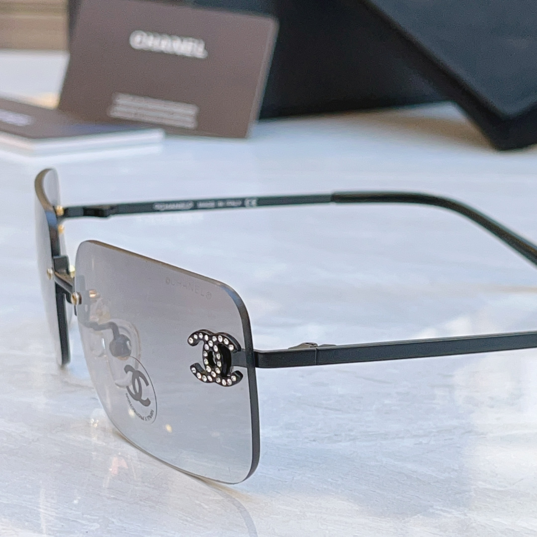 ，【CHANE*】香奈儿新款太阳镜🕶️🕶️，MODEL：CH4017-D，SIZE：62口17-120