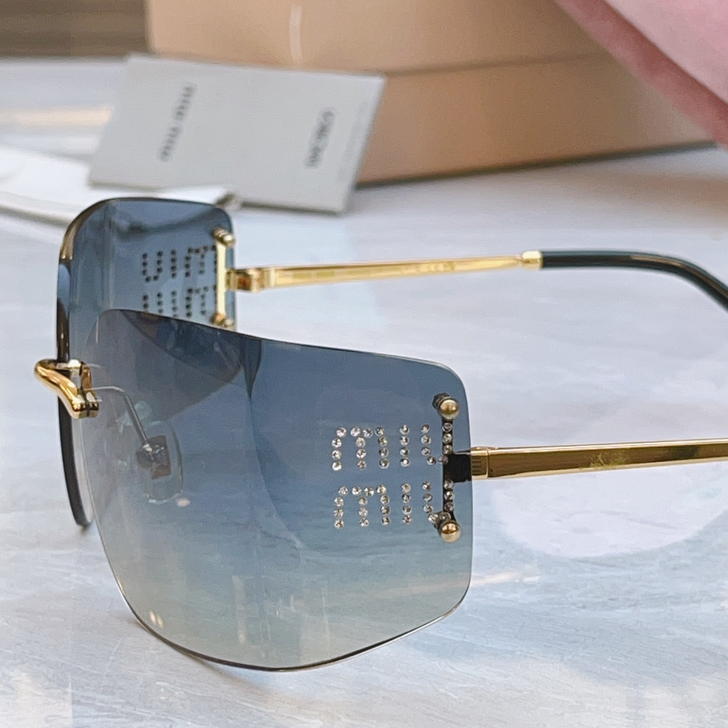 ，【MIUMI*】缪*缪新款太阳镜，Mod:MU 54SS，SIZE:62口16-125