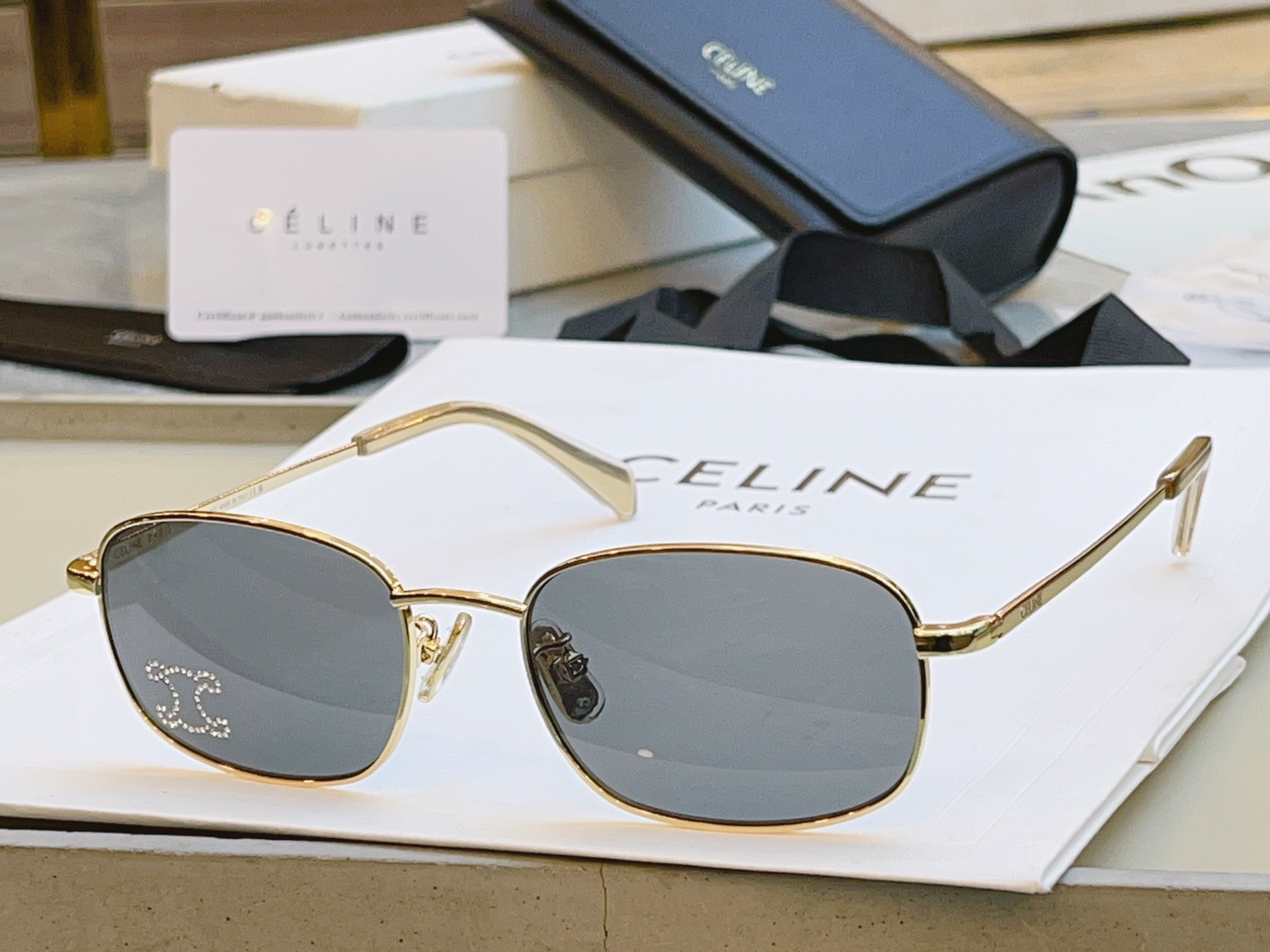 ，【CELIN*】赛*琳新款太阳镜， MODEL:CL40285U ，高版本✨，SIZE: 54口19-