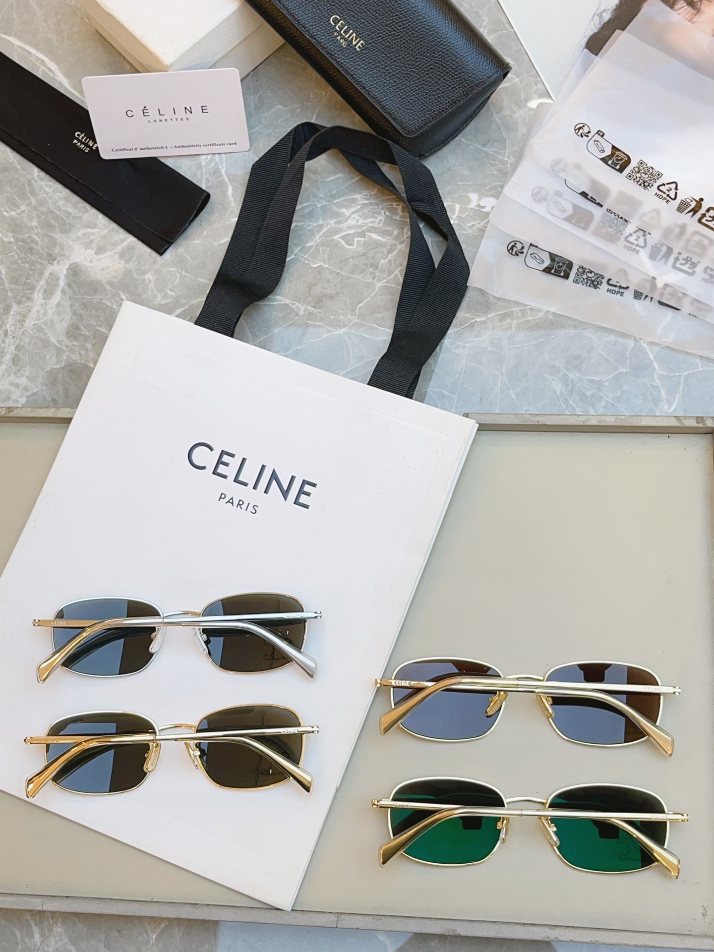 ，【CELIN*】赛*琳新款太阳镜， MODEL:CL40285U ，高版本✨，SIZE: 54口19-