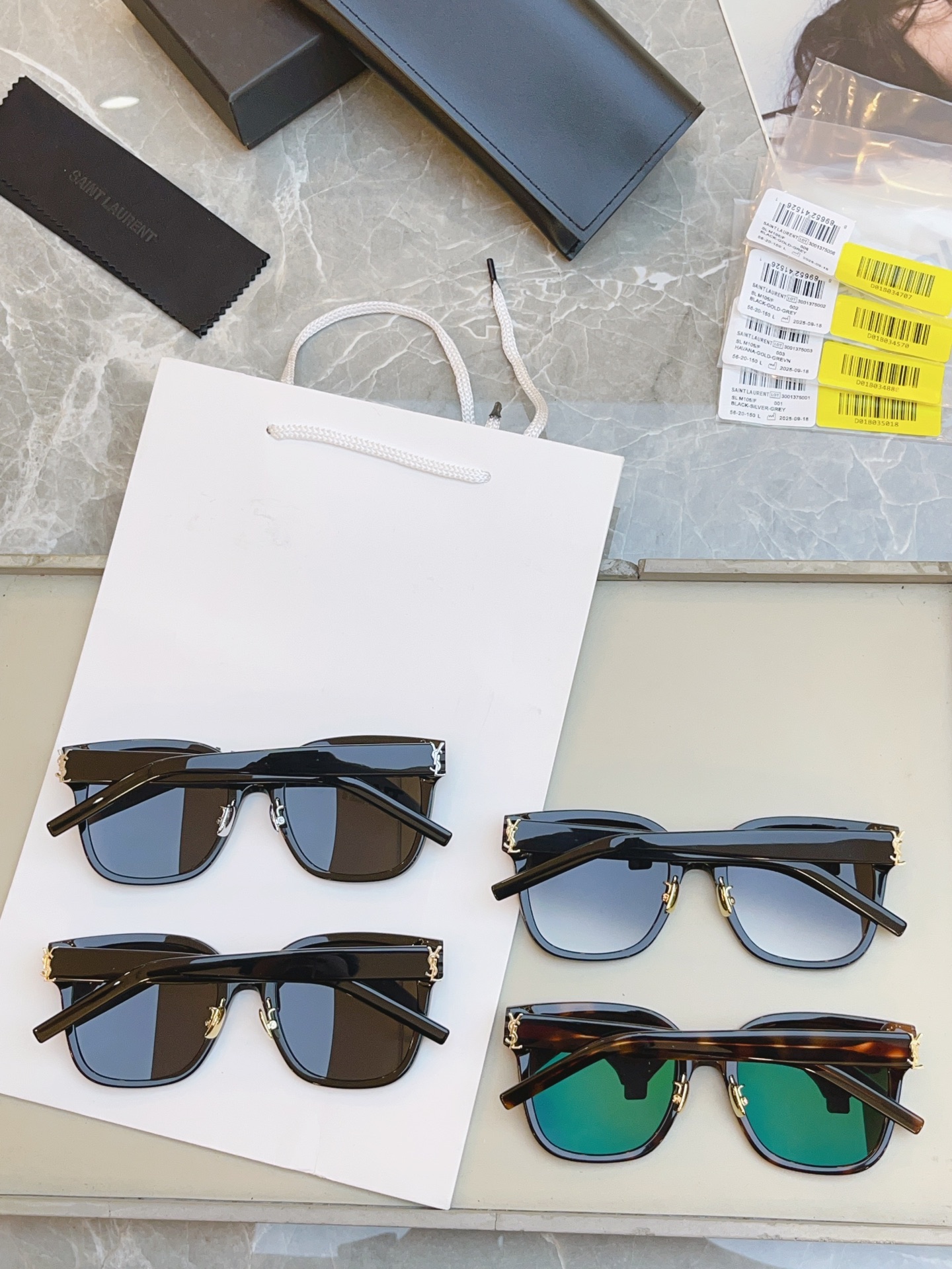 ，【SAINT LAUREN*】圣罗*兰新款太阳镜 高版本。MODEL：SL M105/F，SIZE：5