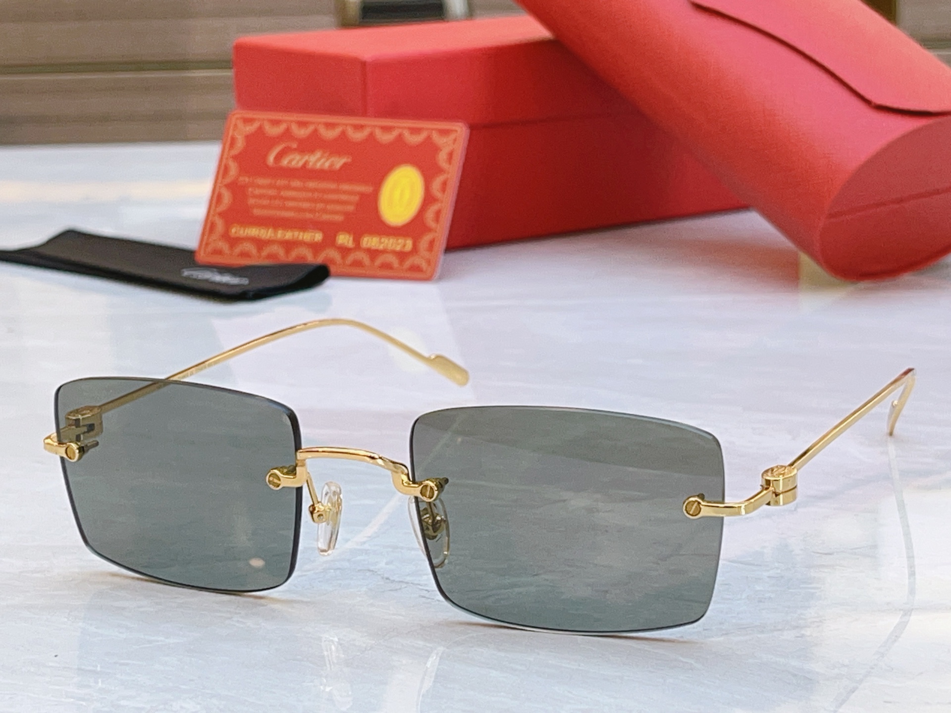 ，【CARTIE*】卡地*亚新款太阳镜🕶️，Mod:CT0367S，Size:54口20-140