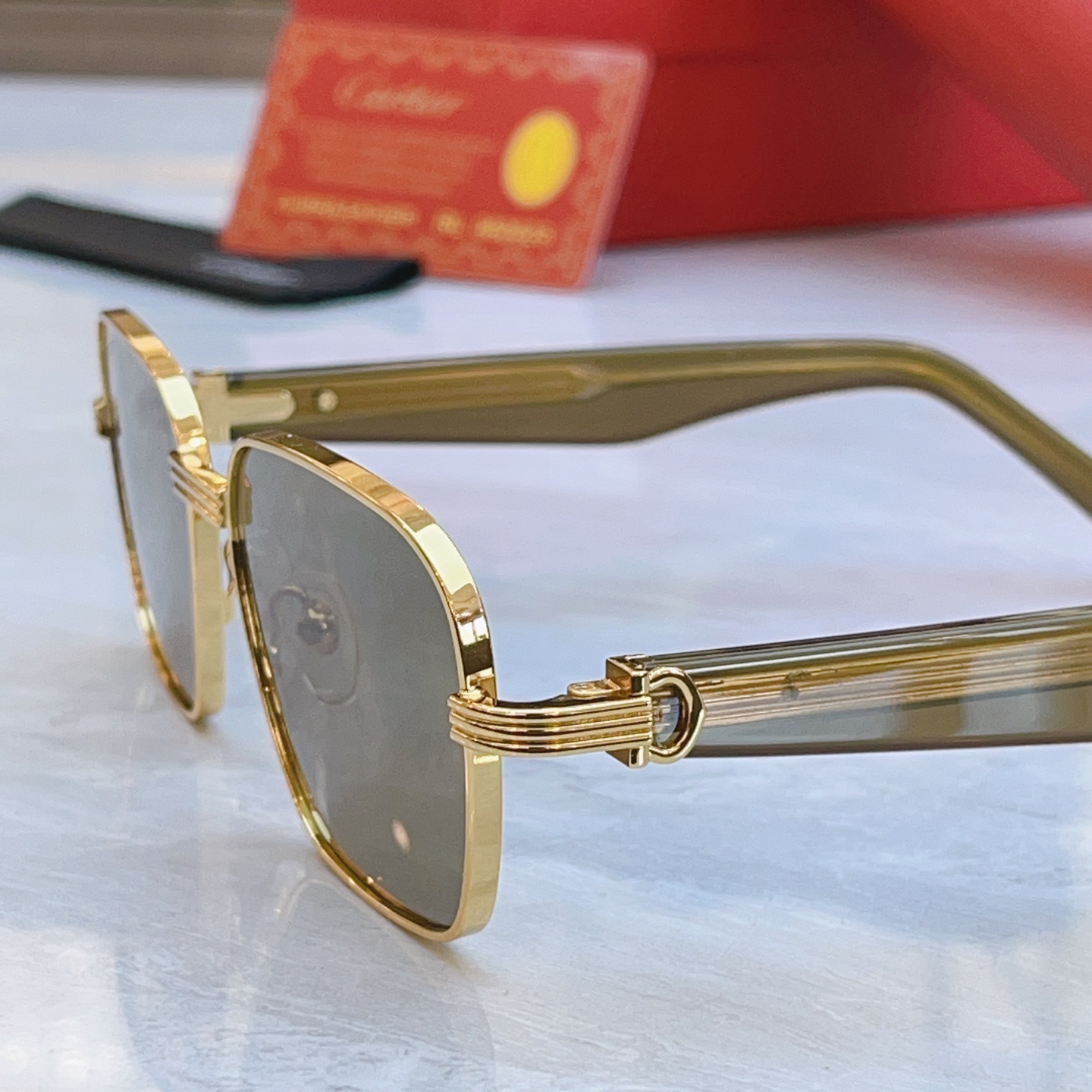 ，【CARTIE*】卡地*亚新款太阳镜🕶️，Mod:CT0533S，Size:55口17-145