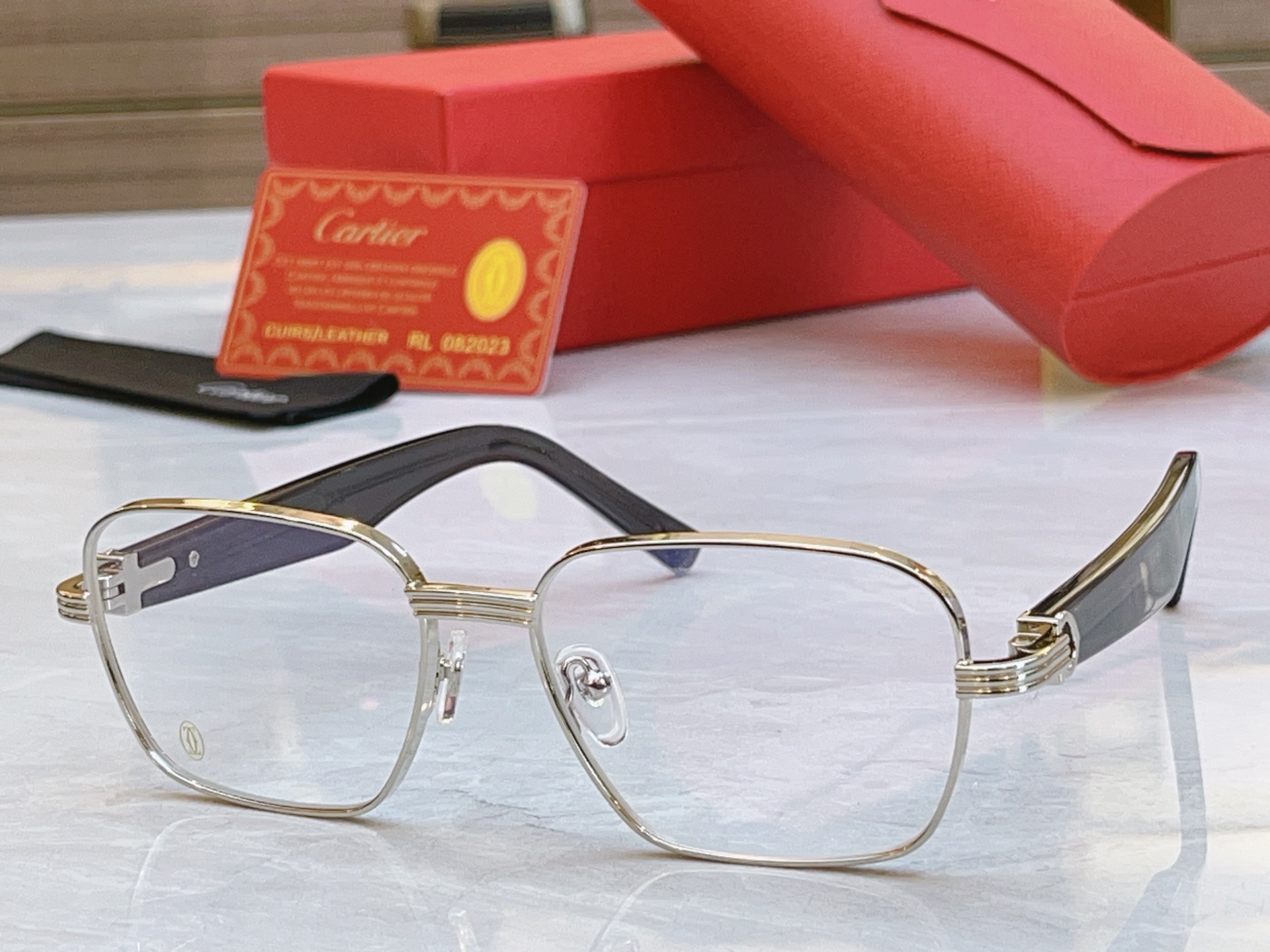 ，【CARTIE*】卡地*亚新款太阳镜🕶️，Mod:CT0533S，Size:55口17-145