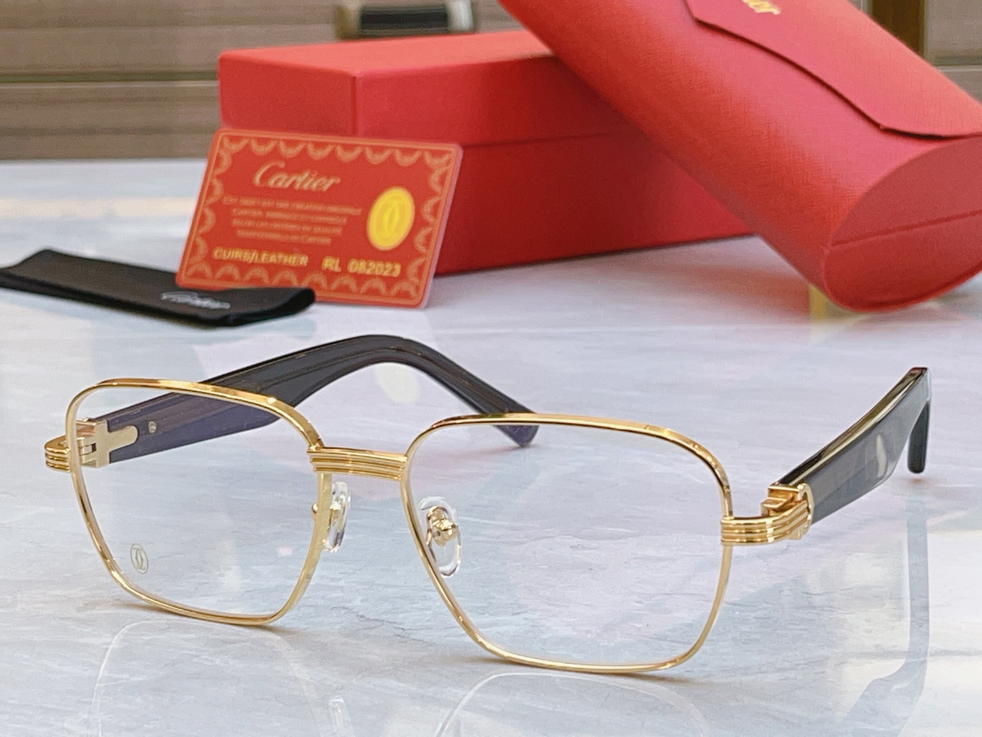 ，【CARTIE*】卡地*亚新款太阳镜🕶️，Mod:CT0533S，Size:55口17-145